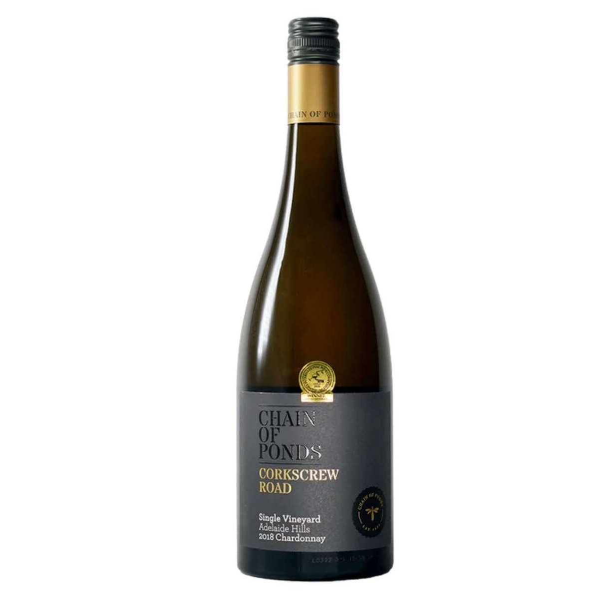 Chain of Ponds Corkscrew Road Chardonnay 2023 (6 Bottles) Adelaide Hills, SA — wine from Australia