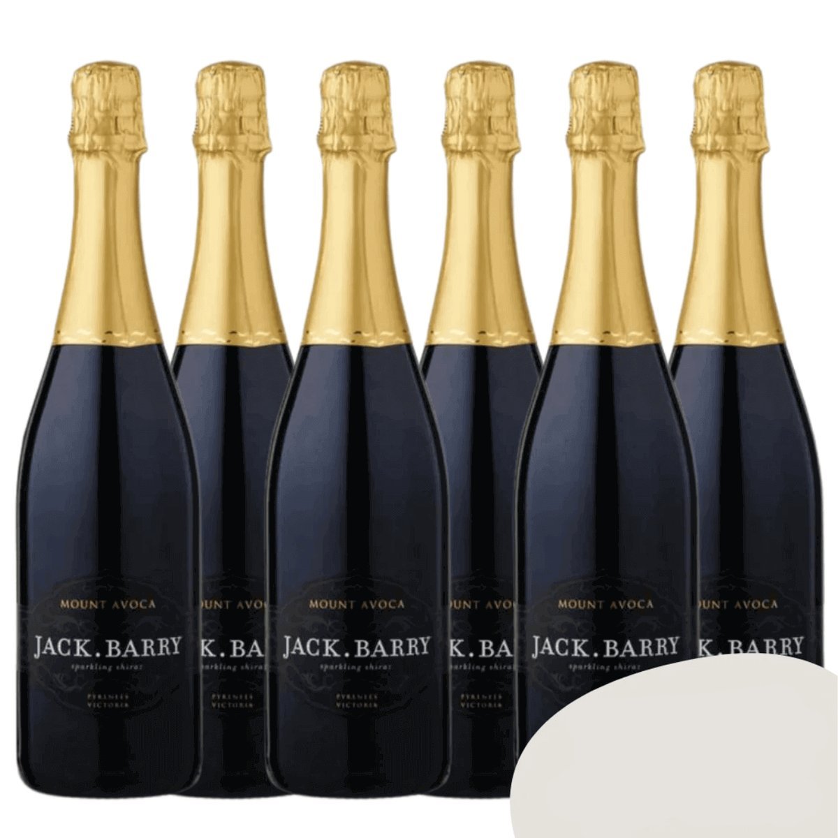 Mount Avoca Estate Jack Barry Sparkling Shiraz (6 Bottles) Pyrenees, Victoria — Shiraz from Australia