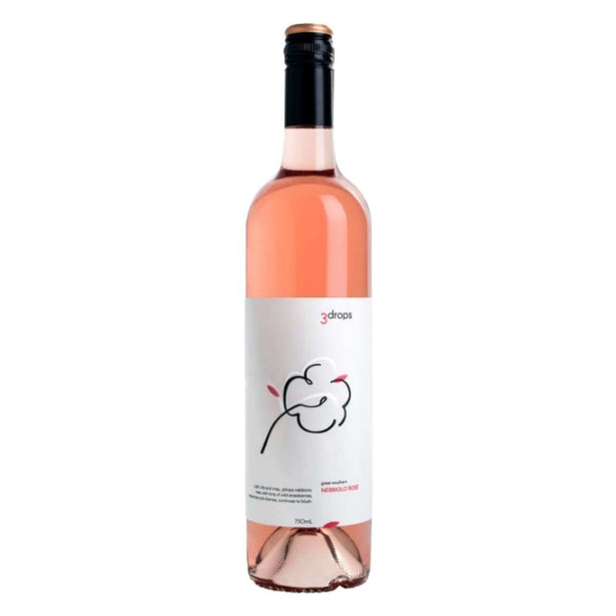 3drops Rosé 2024/2025 (12 Bottles) Great Southern, WA — wine from Australia