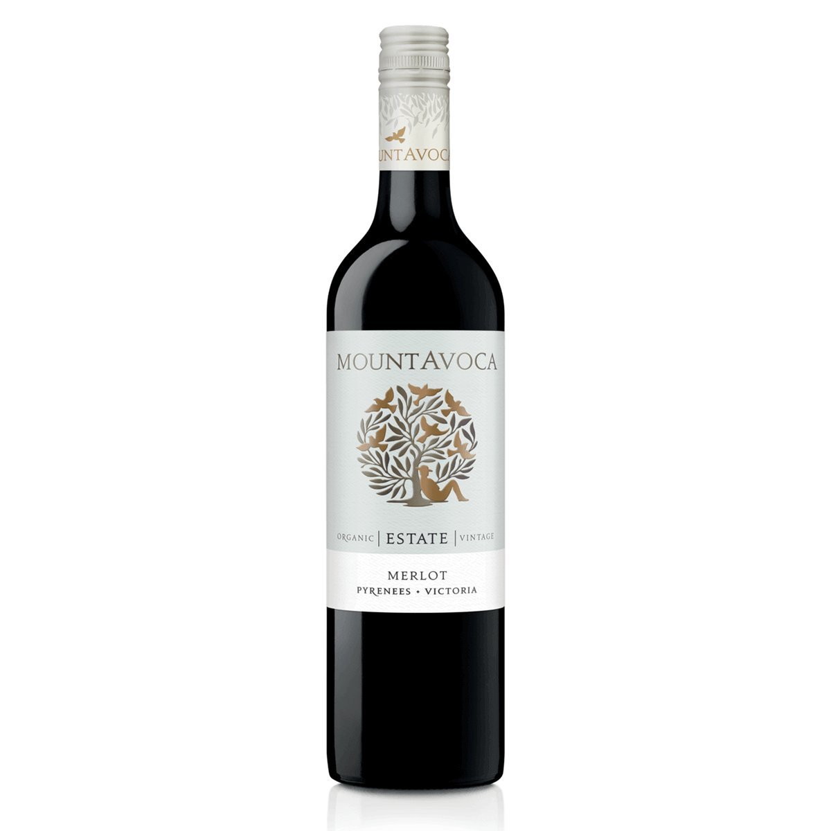 Mount Avoca Estate 2019 Merlot (12 Bottles) Pyrenees, Victoria — wine from Australia