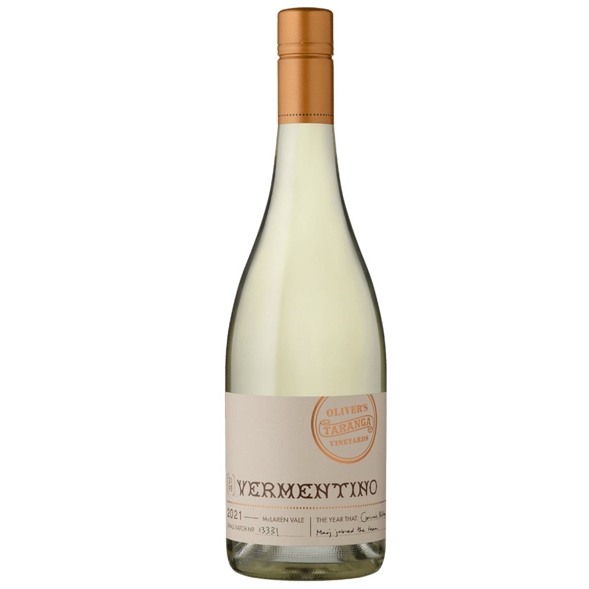 Oliver’s Taranga Vermentino 2025 (6 Bottles) McLaren Vale, SA — wine from Australia
