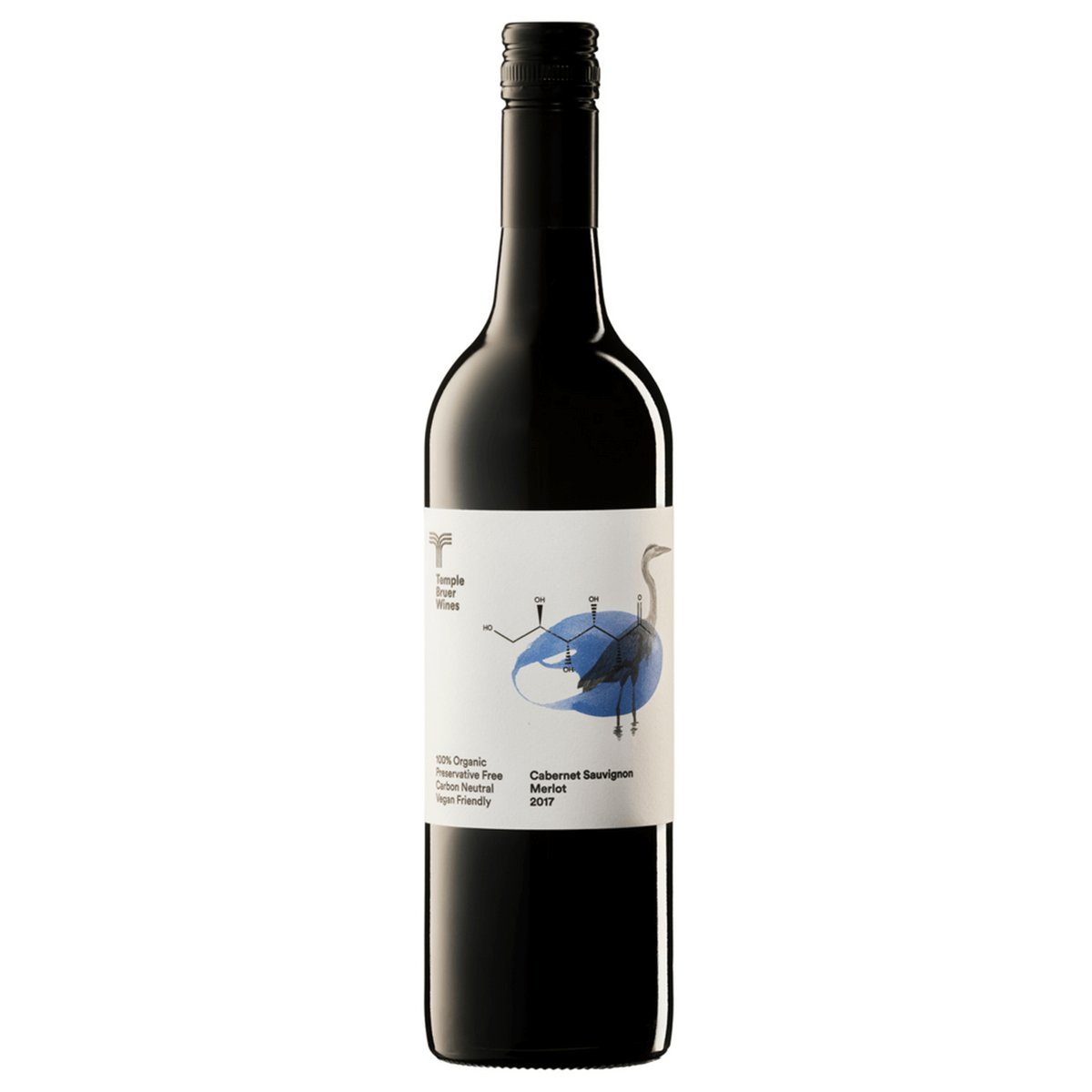 Temple Bruer Organic Cabernet Merlot Preservative Free 2023 (12 Bottles) Riverland, SA — wine from Australia