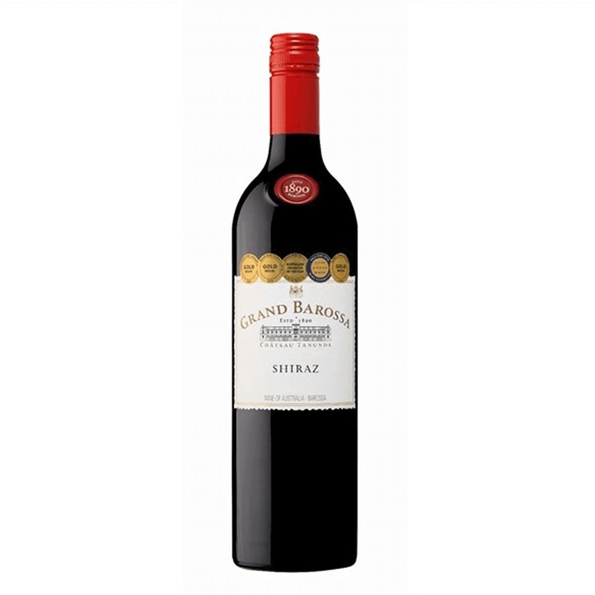 Château Tanunda Grand Barossa Shiraz 2023 (12 Bottles) Barossa Valley, SA — wine from Australia