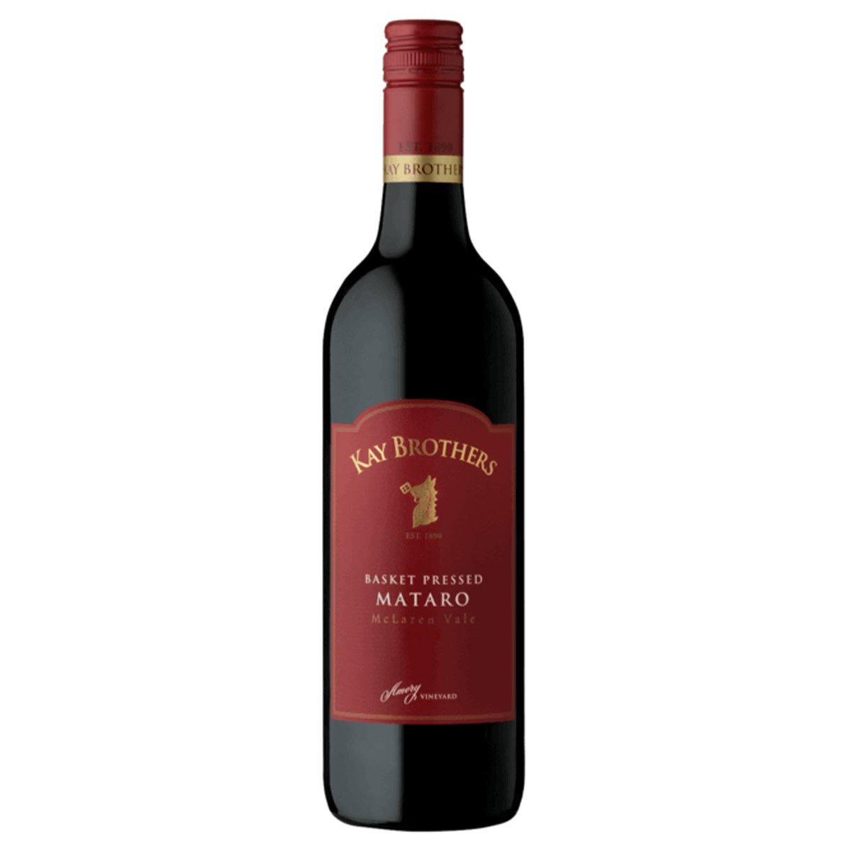 Kay Brothers Basket Pressed Mataro 2022 (6 Bottles) McLaren Vale — wine from Australia