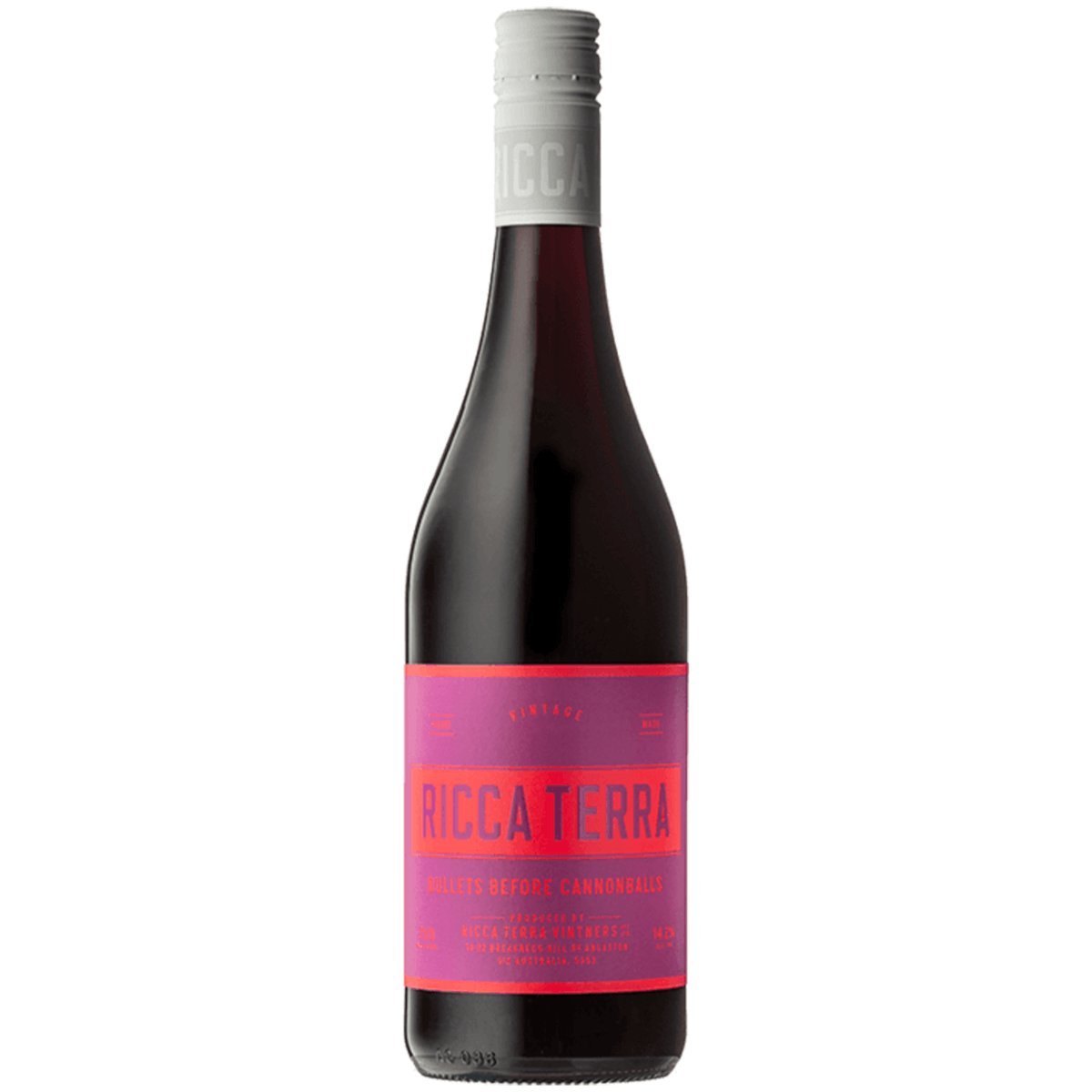 Ricca Terra Bullets Before Cannonballs 2023 (12 Bottles) Riverland, SA — wine from Australia