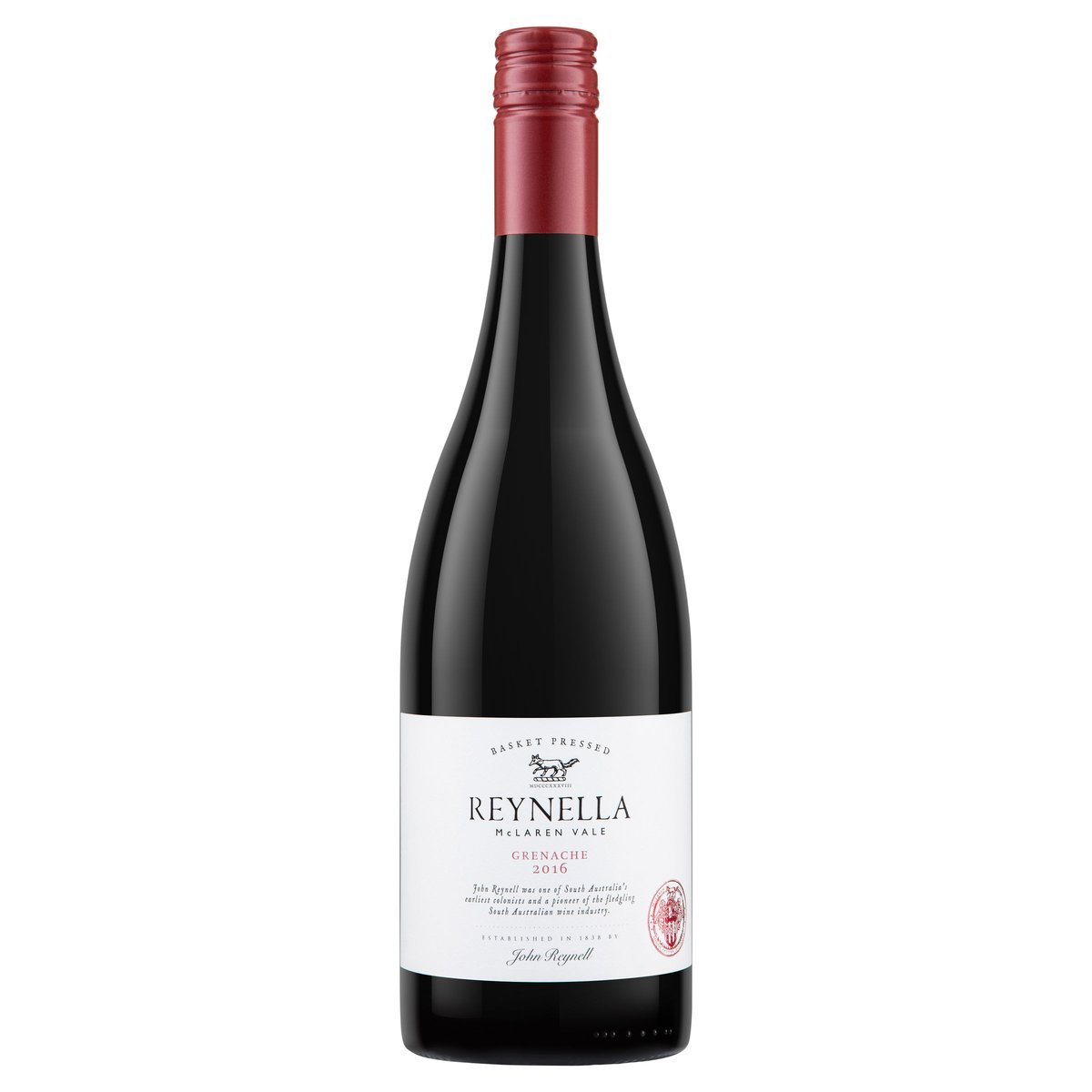 Reynella Basket Pressed Grenache 2021 (6 Bottles) McLaren Vale, SA — wine from Australia