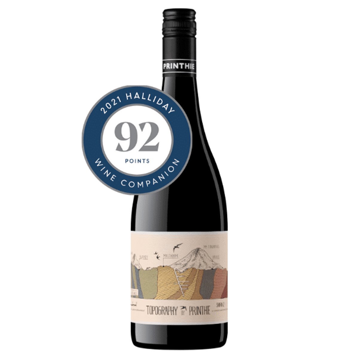 Printhie Topography Shiraz 2022 (6 Bottles) Orange, NSW — wine from Australia