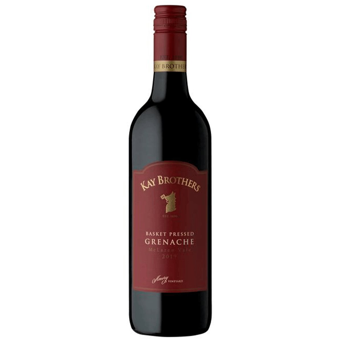 Kay Brothers Basket Pressed Grenache 2022 (12 Bottles) McLaren Vale, SA — wine from Australia