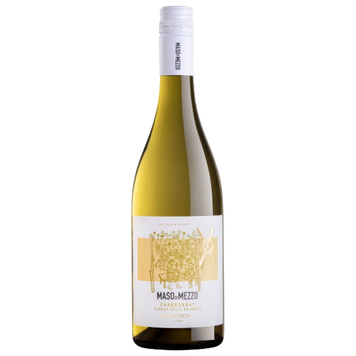 Mezzacorona Maso Di Mezzo Chardonnay 2024 (6 Bottles) Trentino-Alto Adige, Italy — wine from Australia