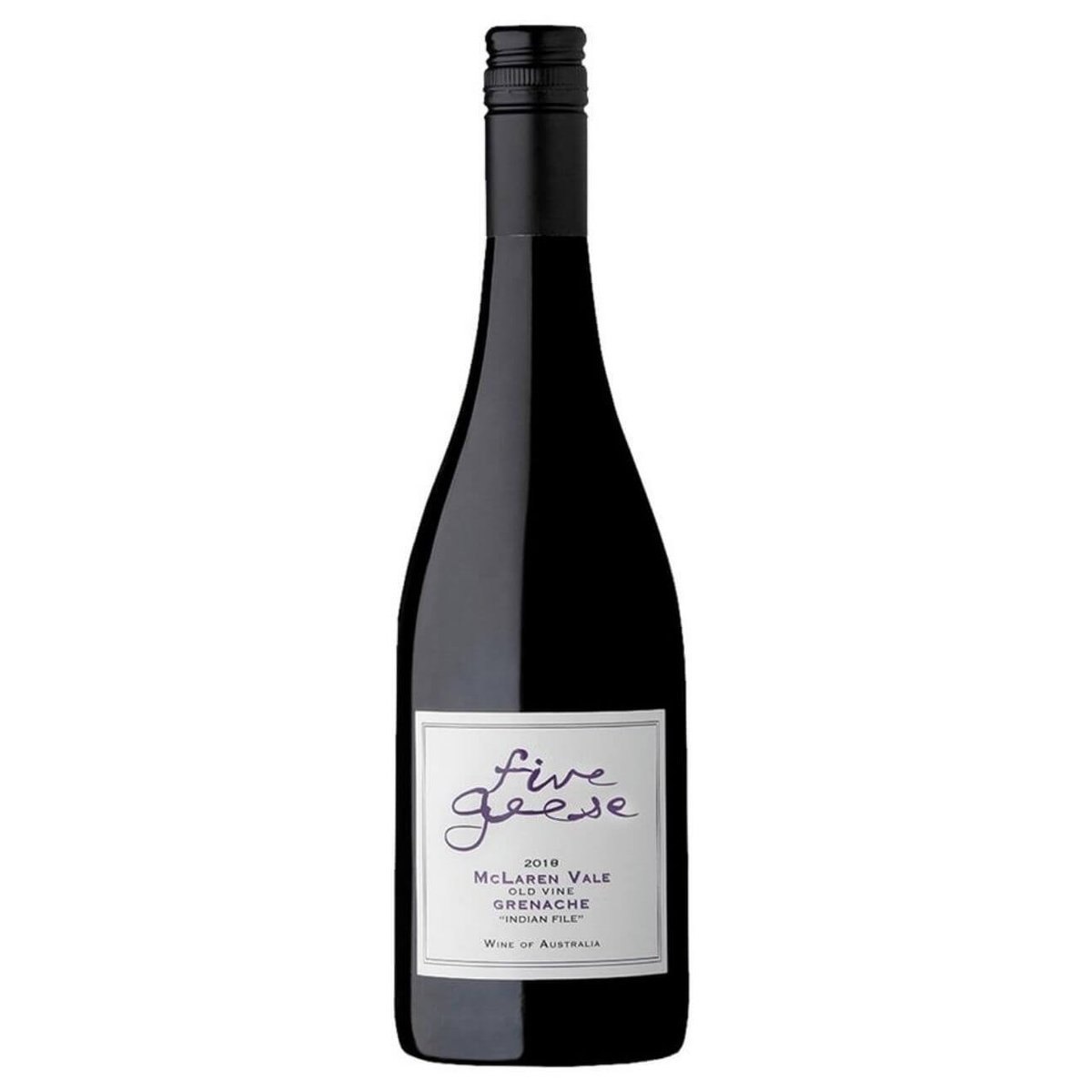 Five Geese Old Vine "Indian File" Grenache 2018 (12 Bottles) McLaren Vale — wine from Australia