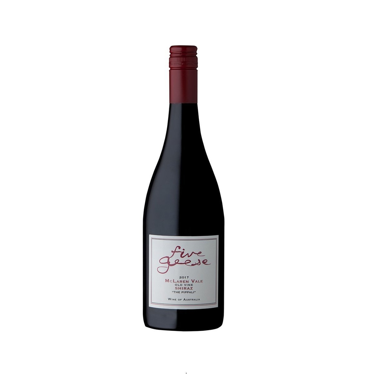Five Geese Old Vine "Pippali" Shiraz 2018 (12 Bottles) McLaren Vale — wine from Australia