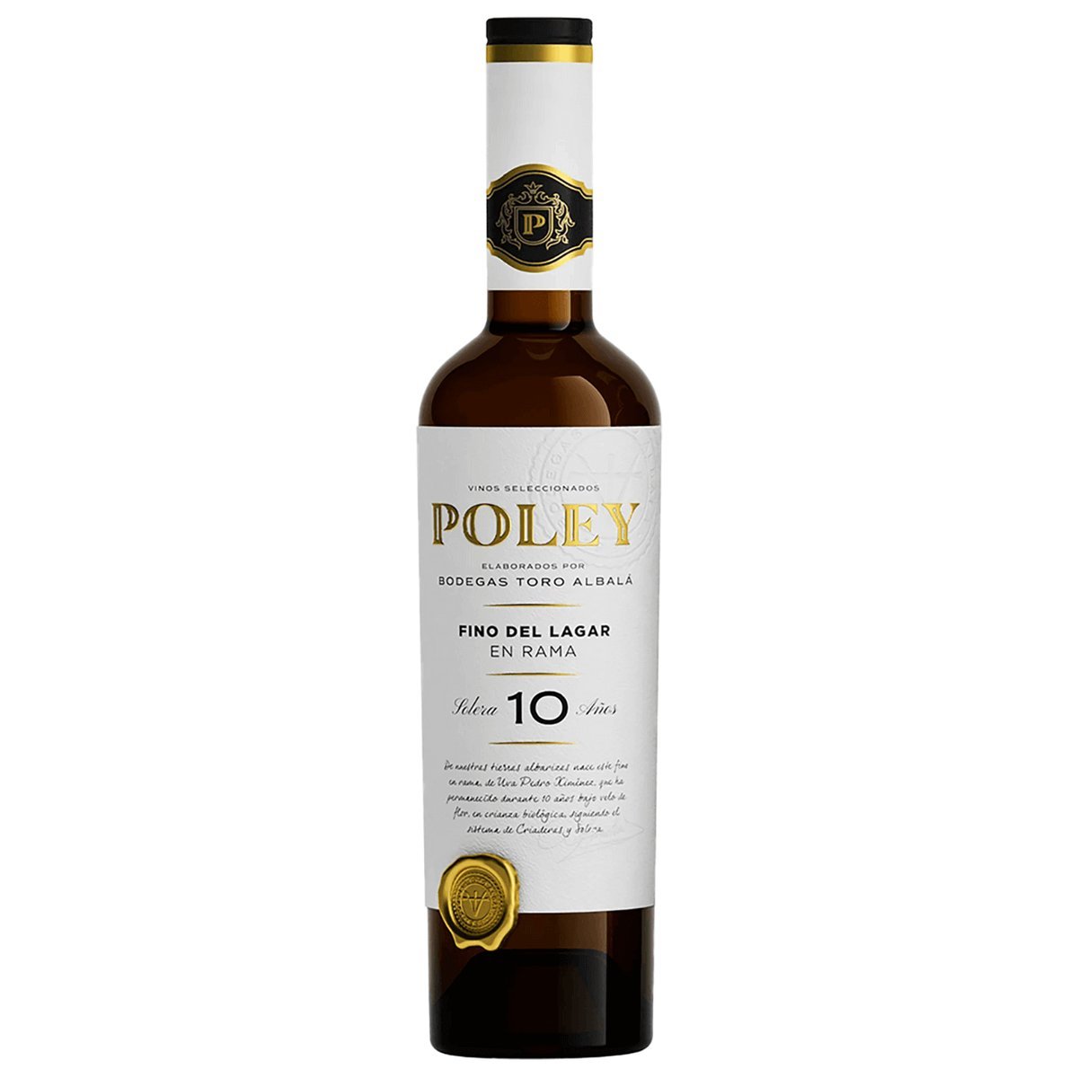Toro Albala Poley Fino del Lagar 10 Años NV (500ml) (6 Bottles) Montilla-Moriles, Spain — wine from Australia