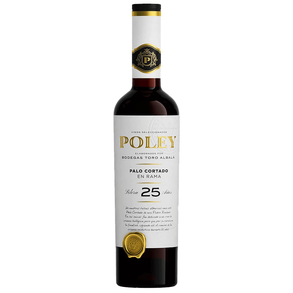 Toro Albala Poley Palo Cortado En Rama 25 Años NV (500ml) Sherry (6 Bottles) Montilla-Moriles, Spain — wine from Australia