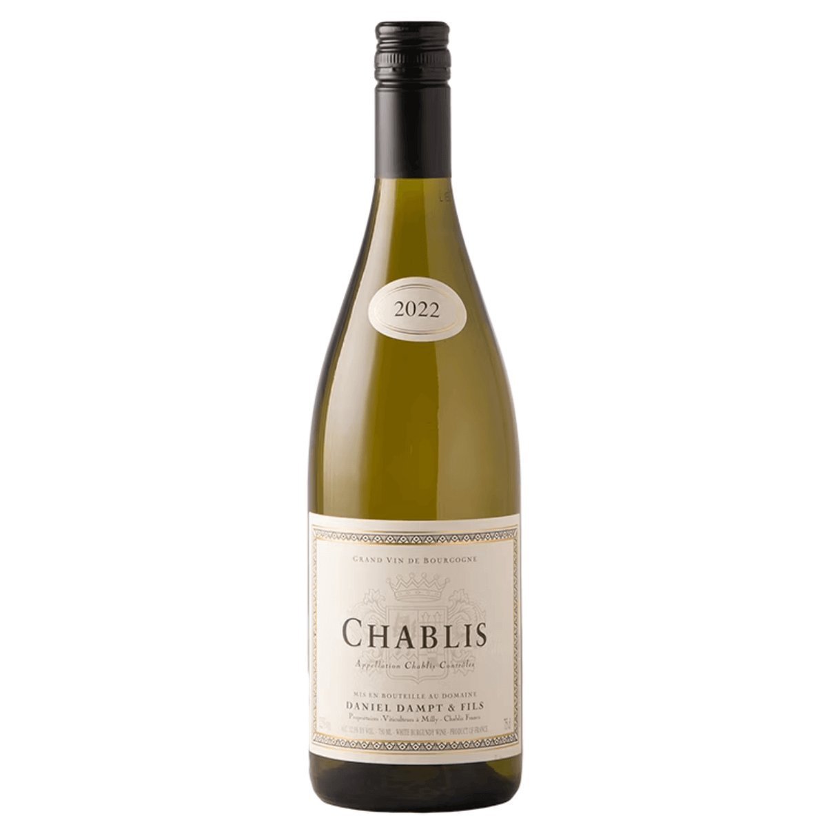Domaine Daniel Dampt et Fils Petit Chablis 2022 (6 Bottles) France — wine from Australia
