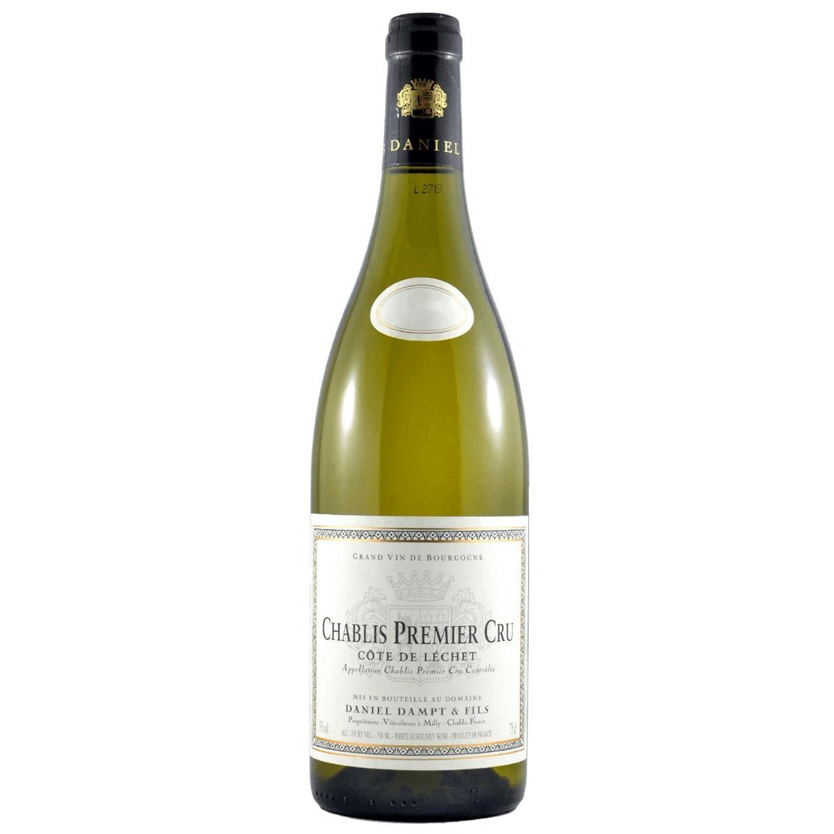 Domaine Daniel Dampt et Fils Chablis 1er Cru Côte de Léchet 2023 (6 Bottles) Burgundy, France — wine from Australia
