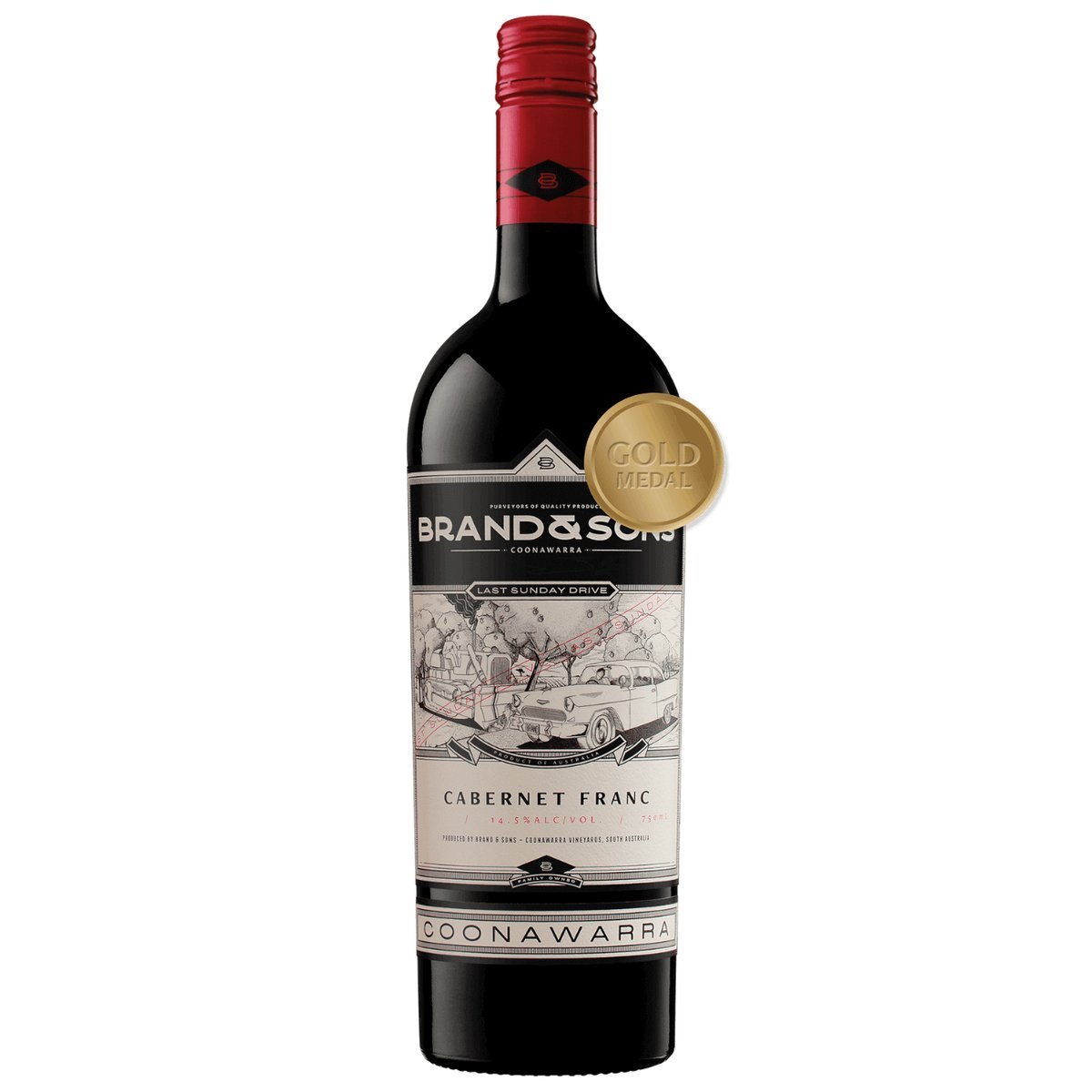 Brand & Sons Last Sunday Drive Cabernet Franc 2021 (6 Bottles) Coonawarra, SA — wine from Australia