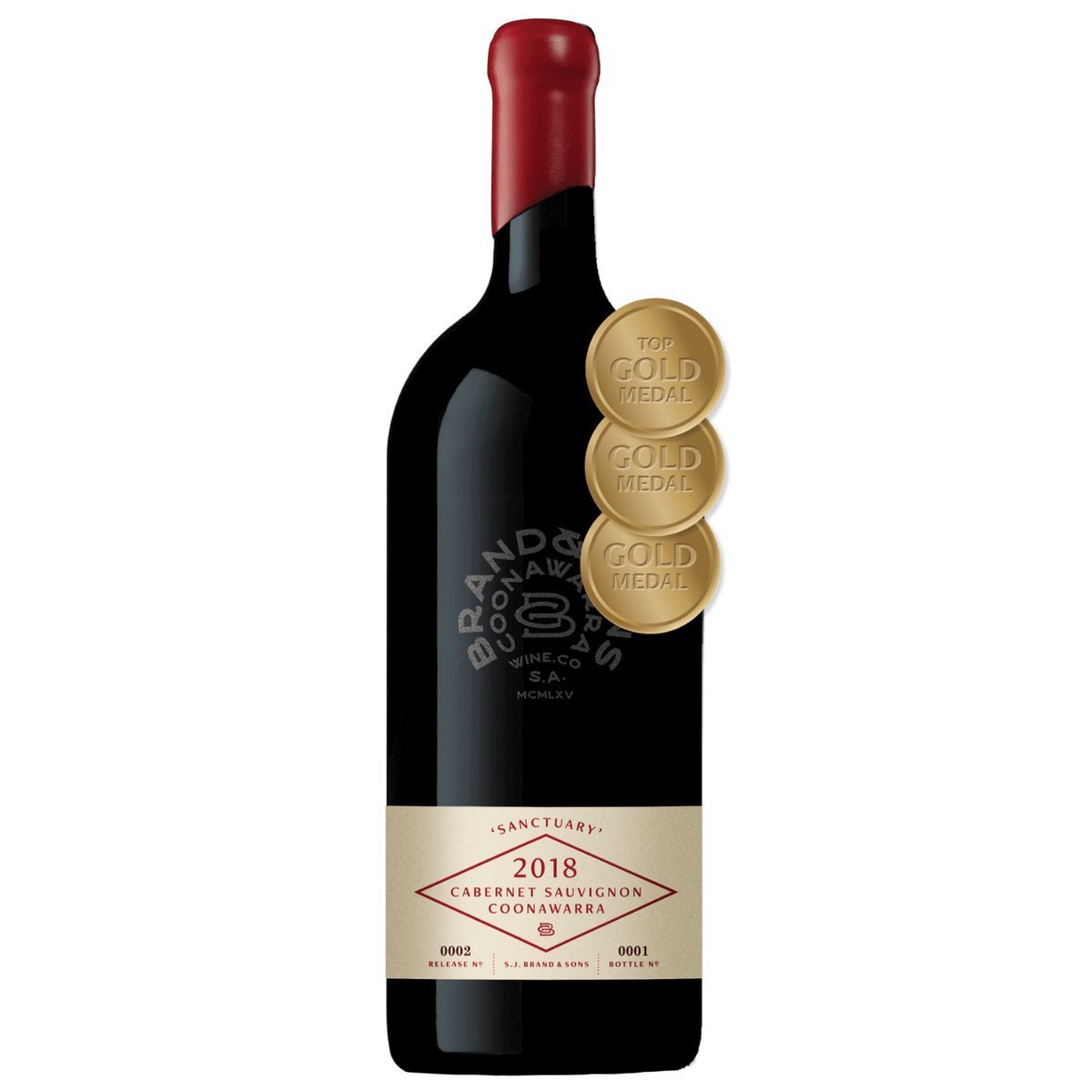 Brand & Sons Sanctuary Cabernet Sauvignon 2018 3L (6 Bottles) Coonawarra — wine from Australia
