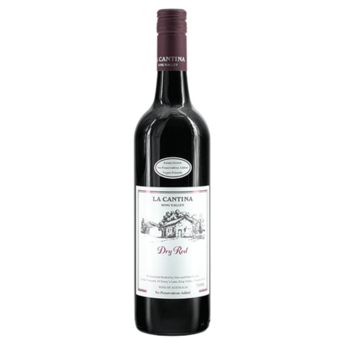 La Cantina Dry Red (12 Bottles) King Valley — wine from Australia