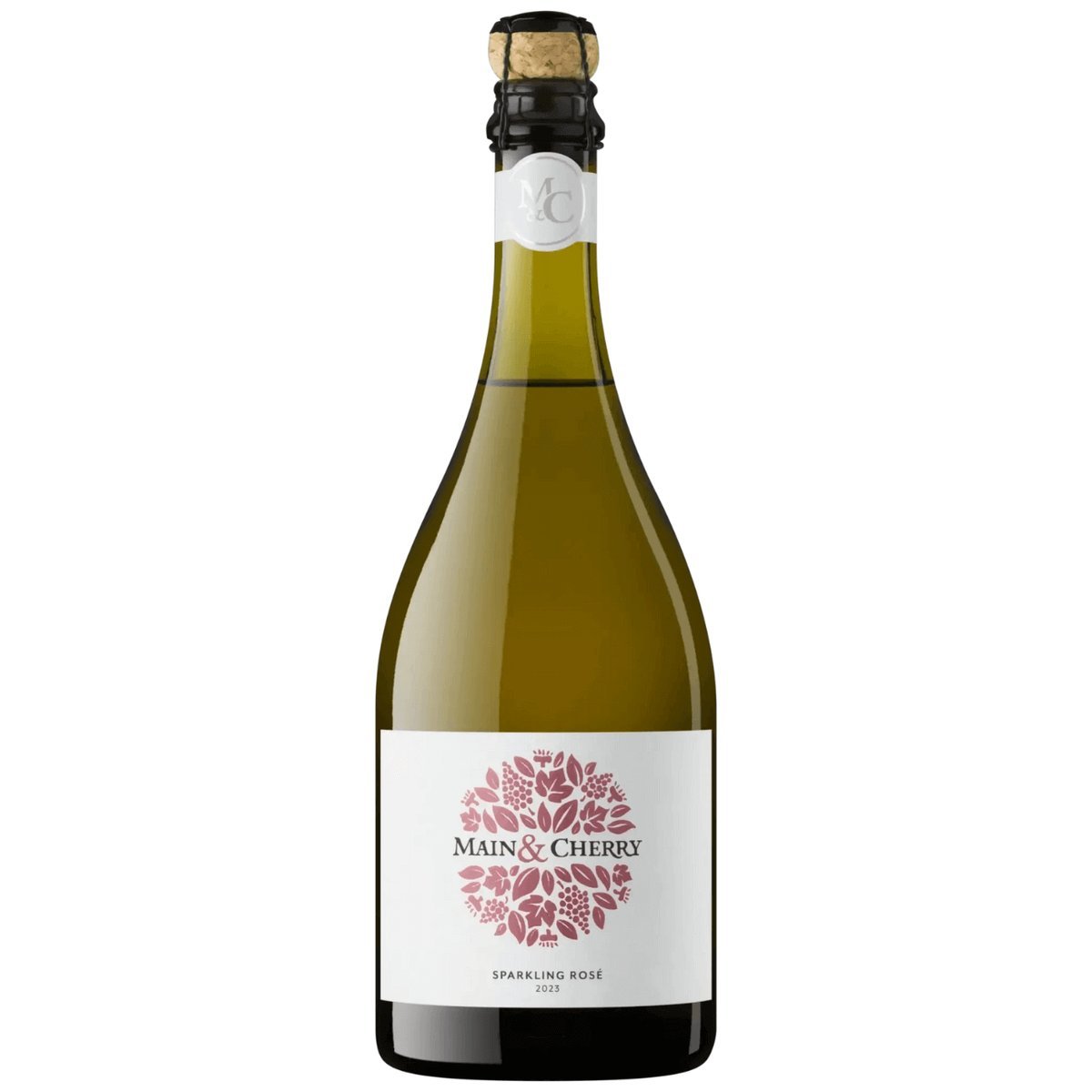 Main & Cherry Sparkling Rosé 2024 (6 Bottles) McLaren Vale, SA — wine from Australia