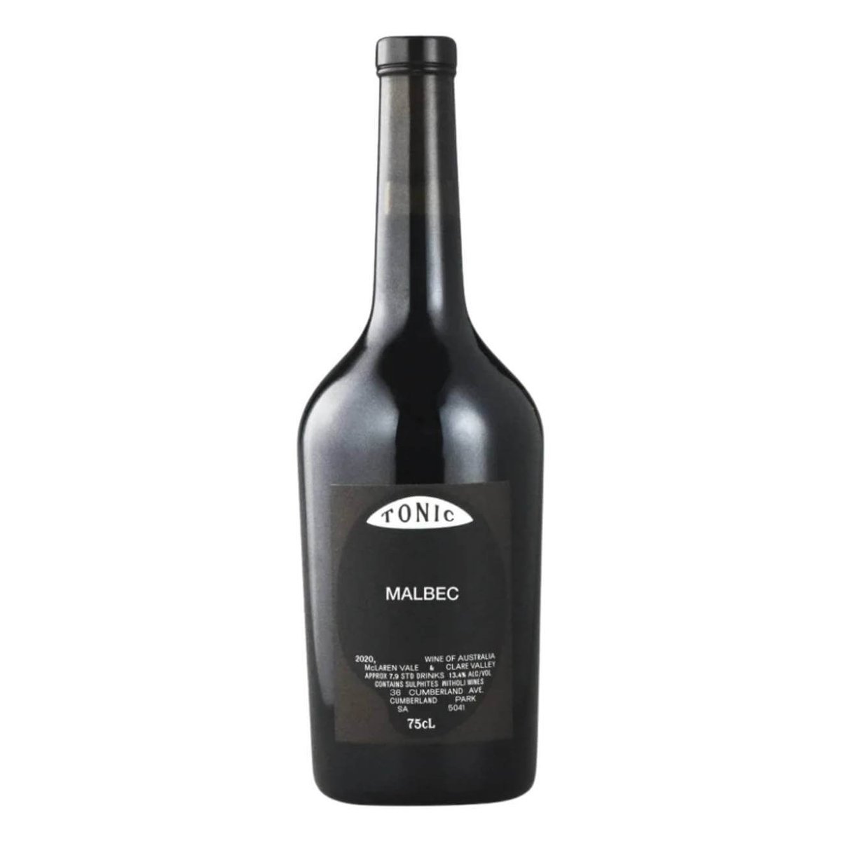 Tonic Malbec 2021 (6 Bottles) Clare Valley, SA — wine from Australia