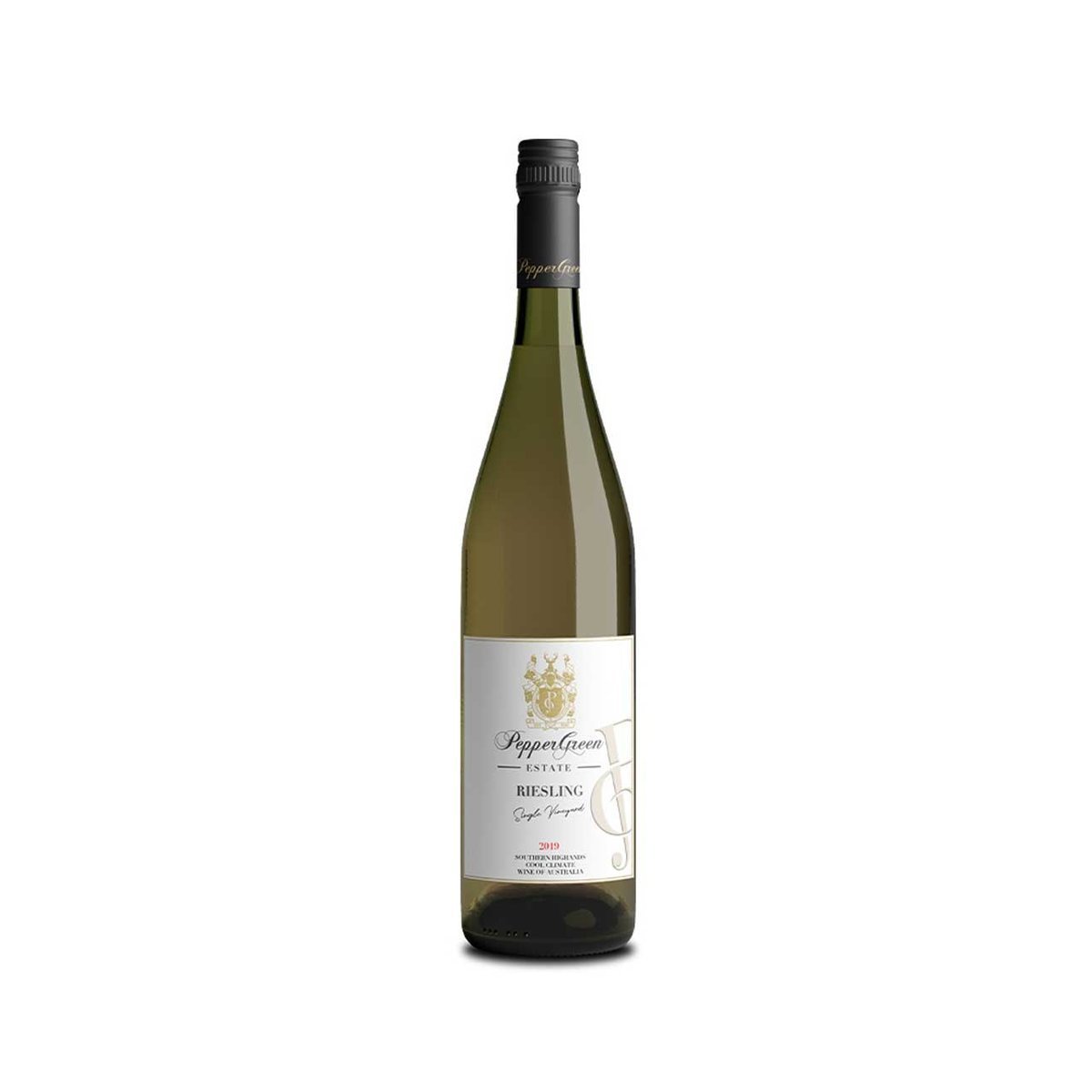 PepperGreen Estate 2019 Riesling Single Vineyard (6 Bottles) Southern Highlands, NSW — wine from Riesling Single Vineyard (6 Bottles) Southern Highlands