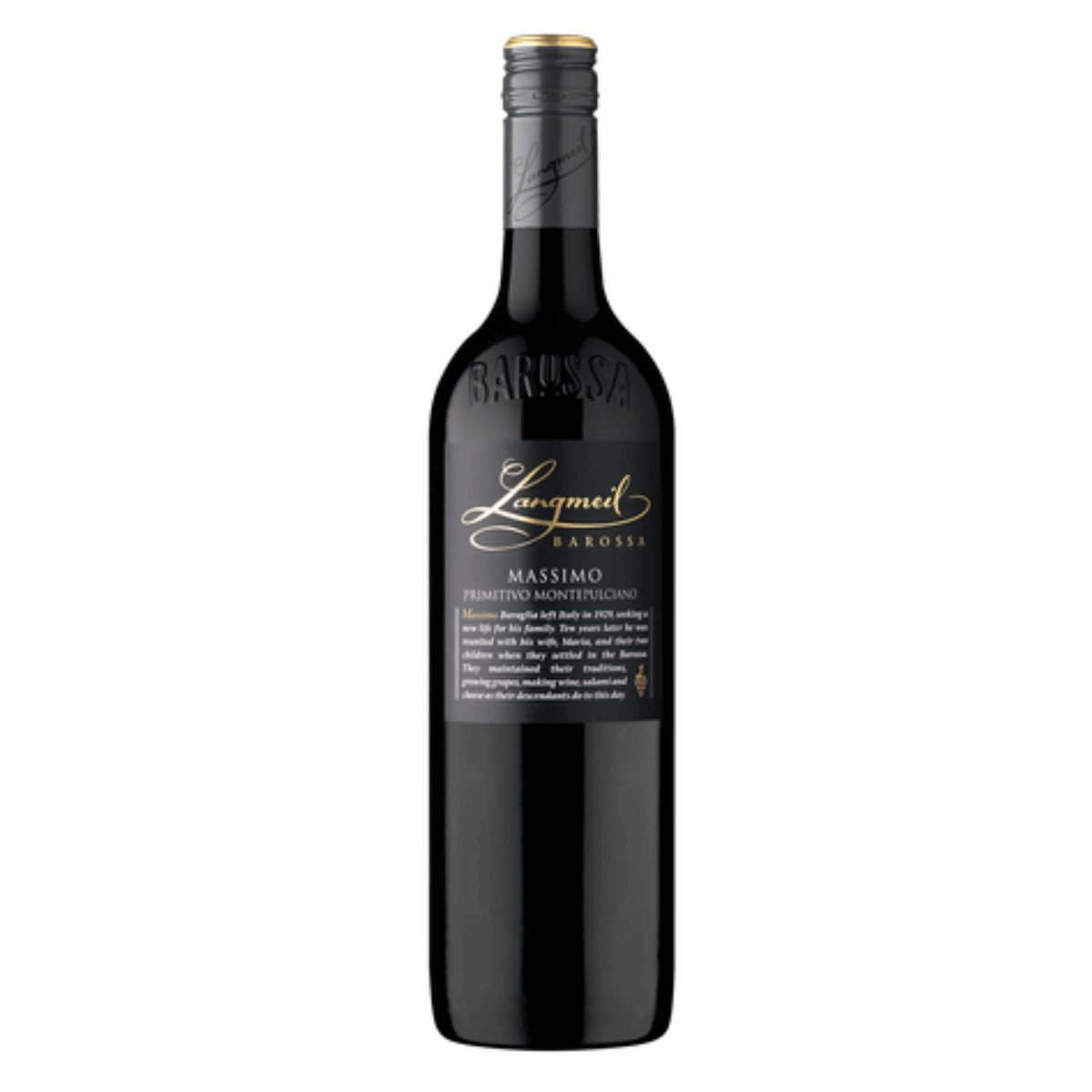 Langmeil Massimo Montepulciano Primitivo 2023 (6 Bottles) Barossa Valley Silvano — Sangiovese from Barossa Valley Silvano