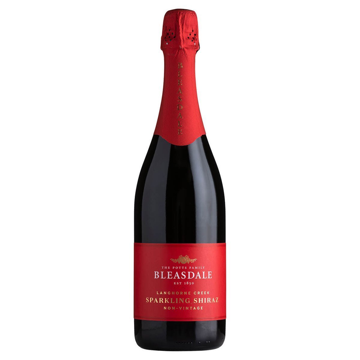 Bleasdale Sparkling Shiraz NV 200ml (24 Bottles) Langhorne Creek — Shiraz from Langhorne Creek