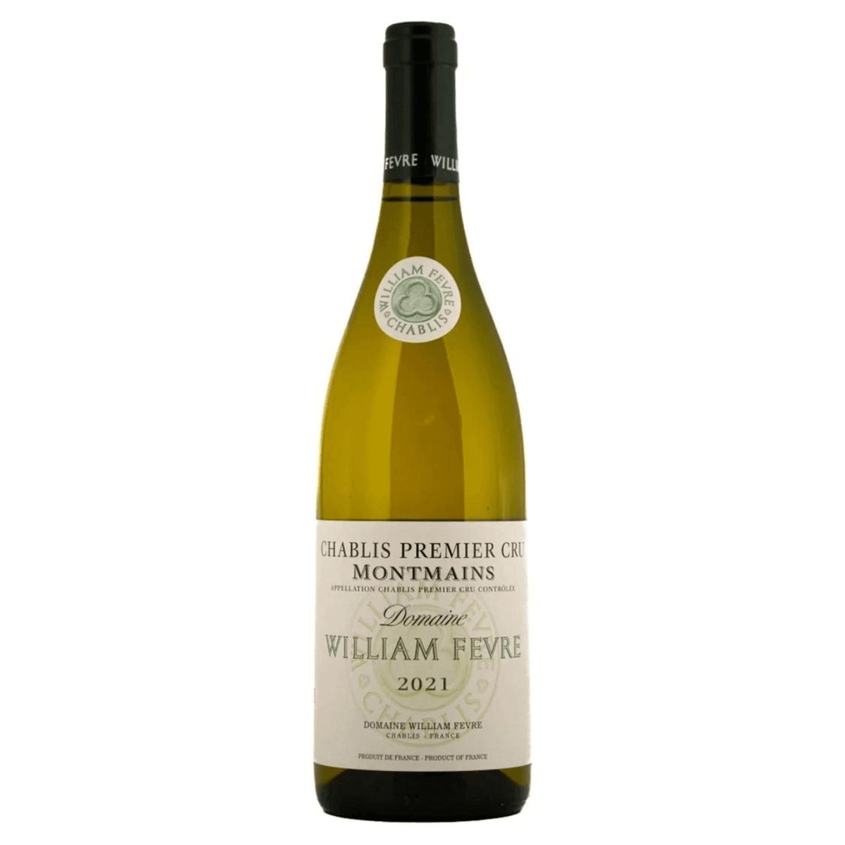 Domaine William Fevre Montmains Premier Cru 2022/2023 (6 Bottles) Chablis, France — Chablis from /2023 (6 Bottles) Chablis, France