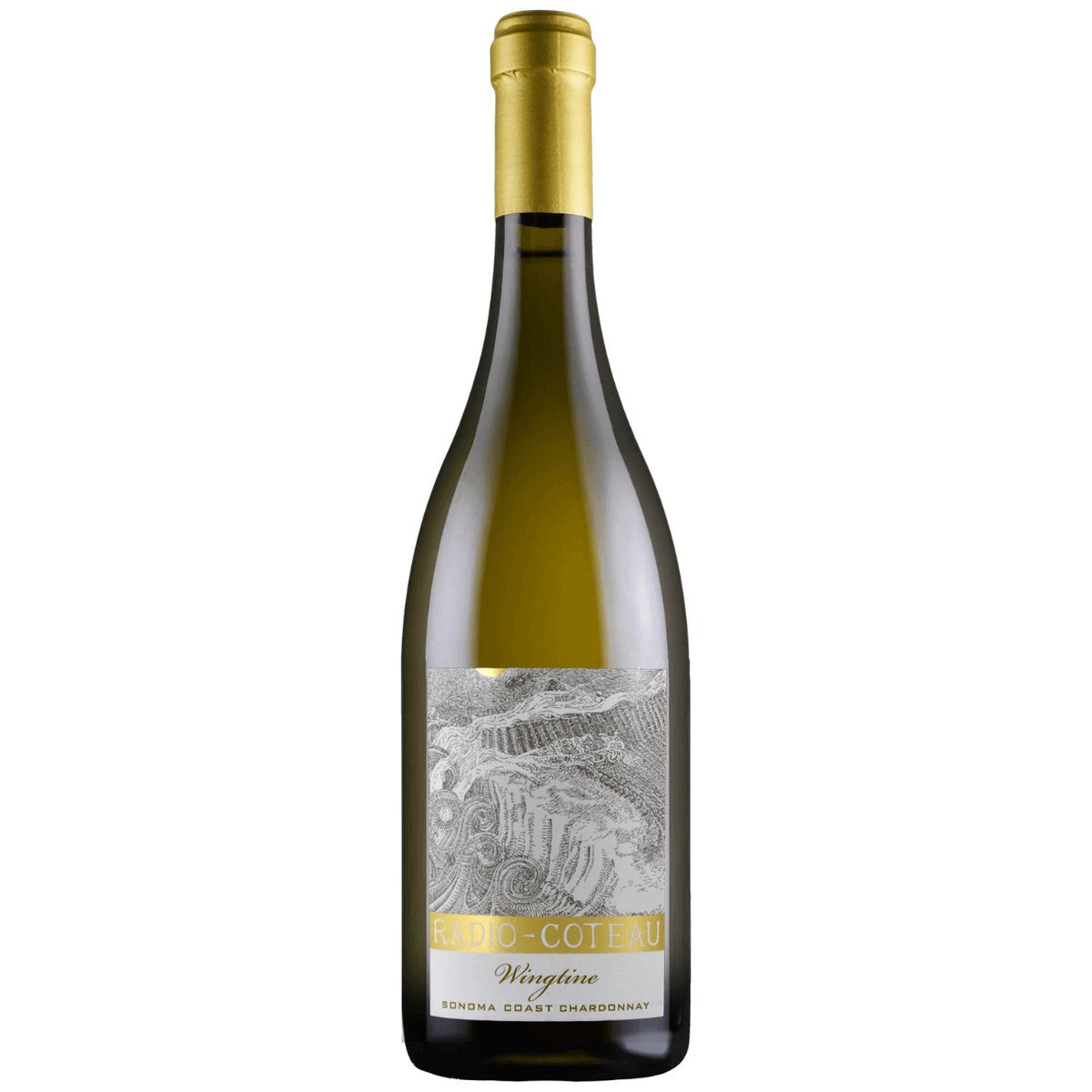 Radio Coteau Wingtine Chardonnay 2021 (6 Bottles) Sonoma Coast, California — wine from Sonoma Coast, California
