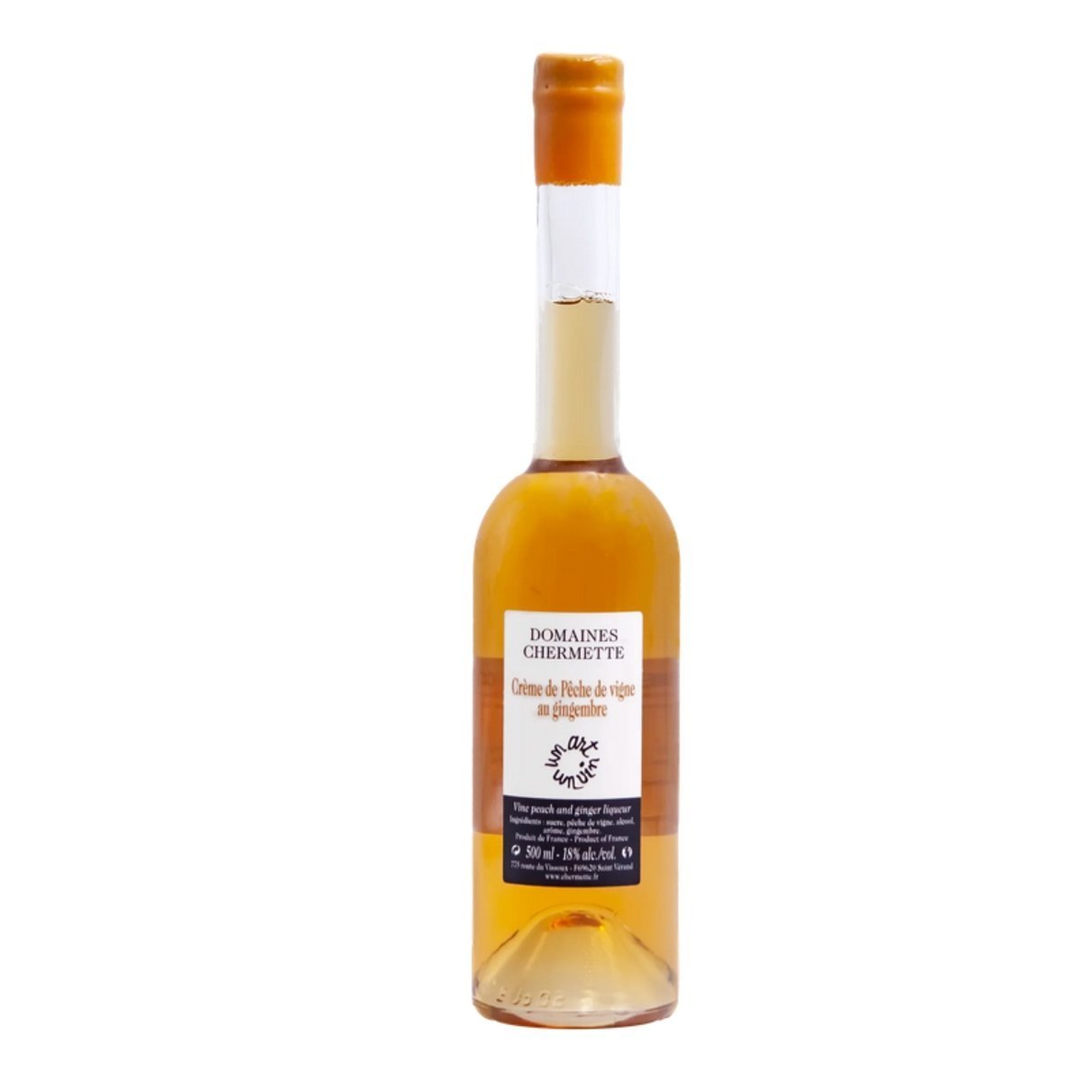 Domaine Chermette Crème de Pêche de Vigne au Gingembre (6 Bottles) Beaujolais, France — Beaujolais from Australia