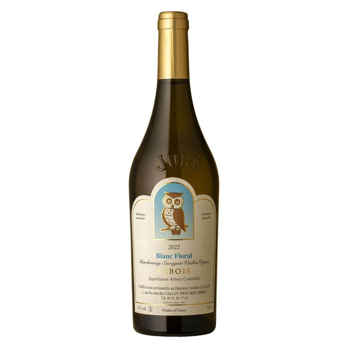 Amélie Guillot Cuvée Floral Vieilles Vignes Chardonnay Savagnin 2022 (6 Bottles) Jura, France — wine from Australia