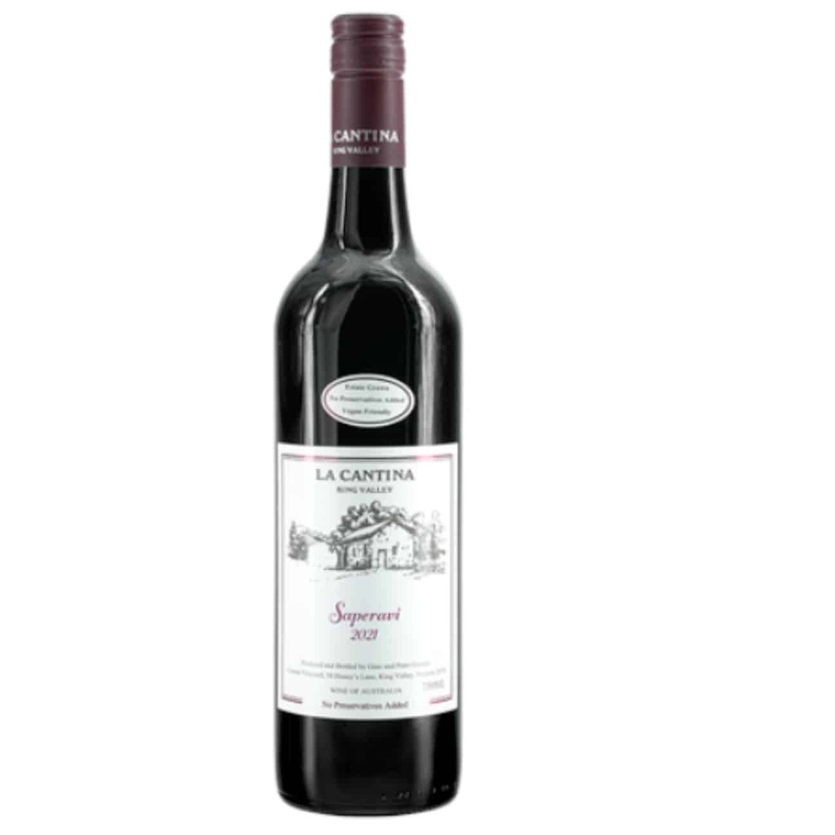 La Cantina Saperavi 2022 (6 Bottles) King Valley, Victoria — wine from Australia