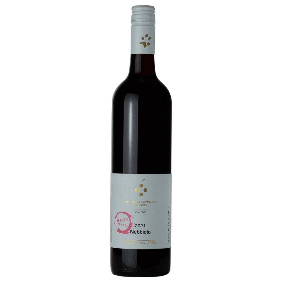 Murrumbateman Nebbiolo 2021 (6 Bottles) Hilltops, NSW — wine from Australia