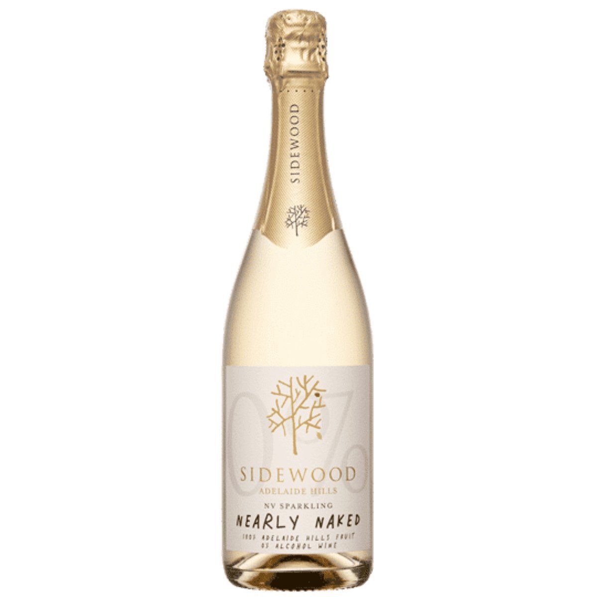 Sidewood Nearly Naked Sparkling 0% Alcohol NV (6 Bottles) Adelaide Hills, SA — wine from Australia