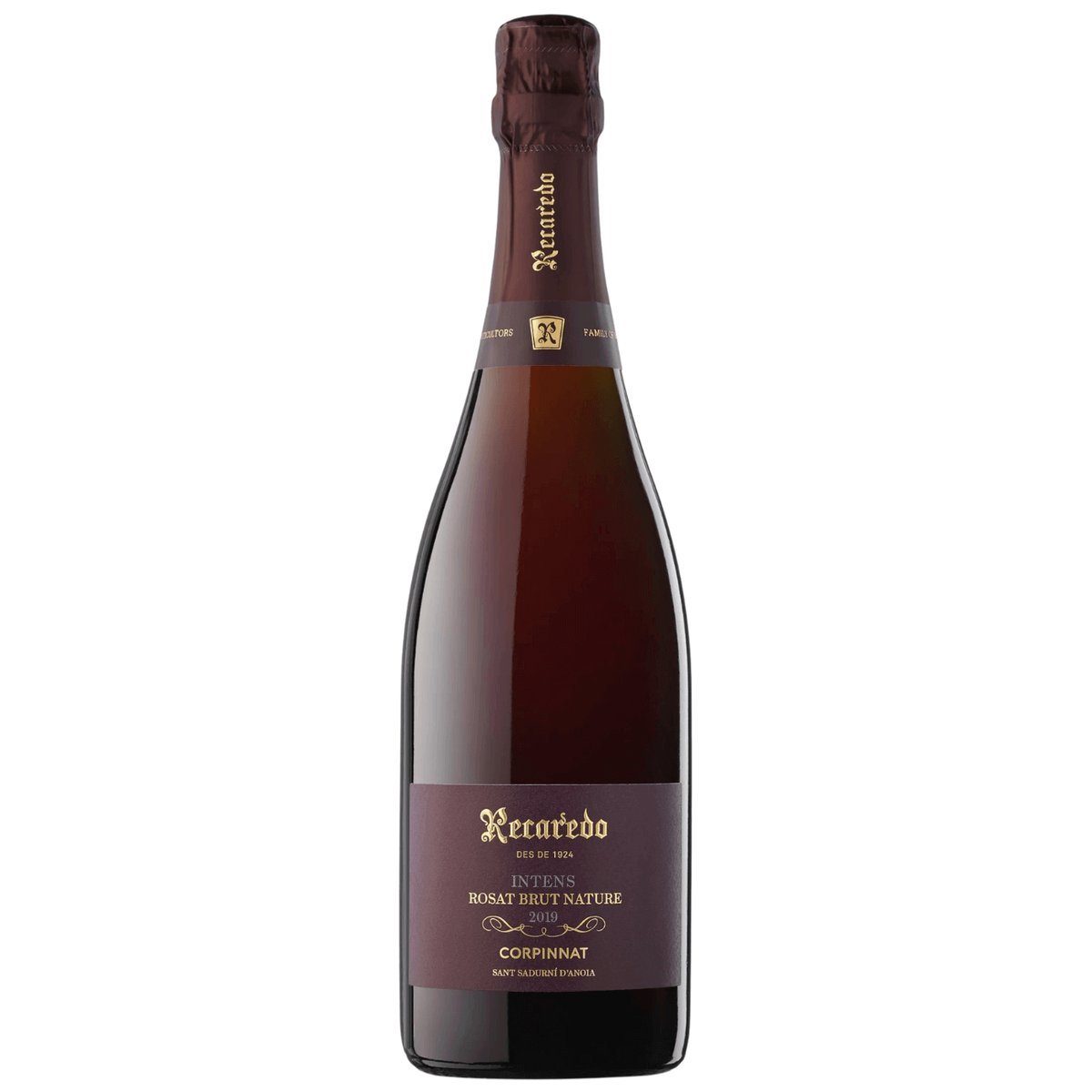 Recaredo Corpinnat Intens Rosat Brut Nature 2019 (6 Bottles) Penedès, Spain — wine from Australia