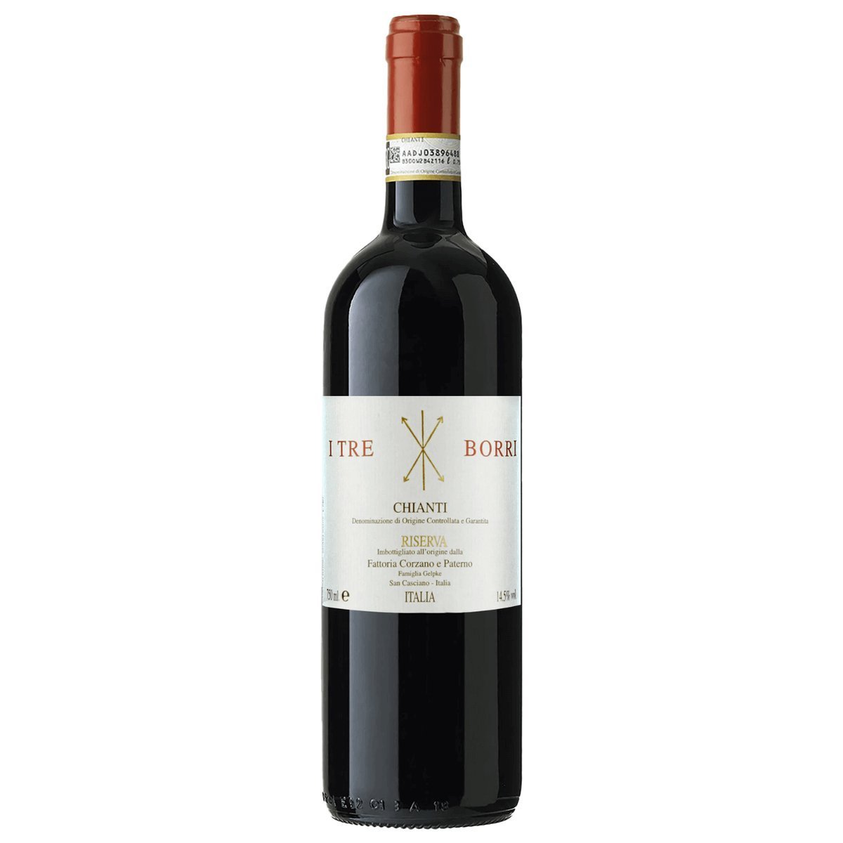 Corzano e Paterno I Tre Borri 2020 (6 Bottles) Chianti, Italy — wine from Australia