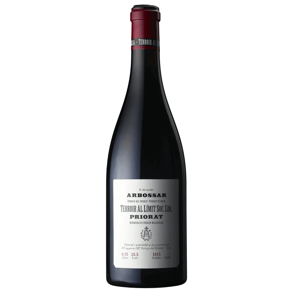 Terroir al Límit Priorat Arbossar 2021 (6 Bottles) Priorat, Spain — wine from Australia