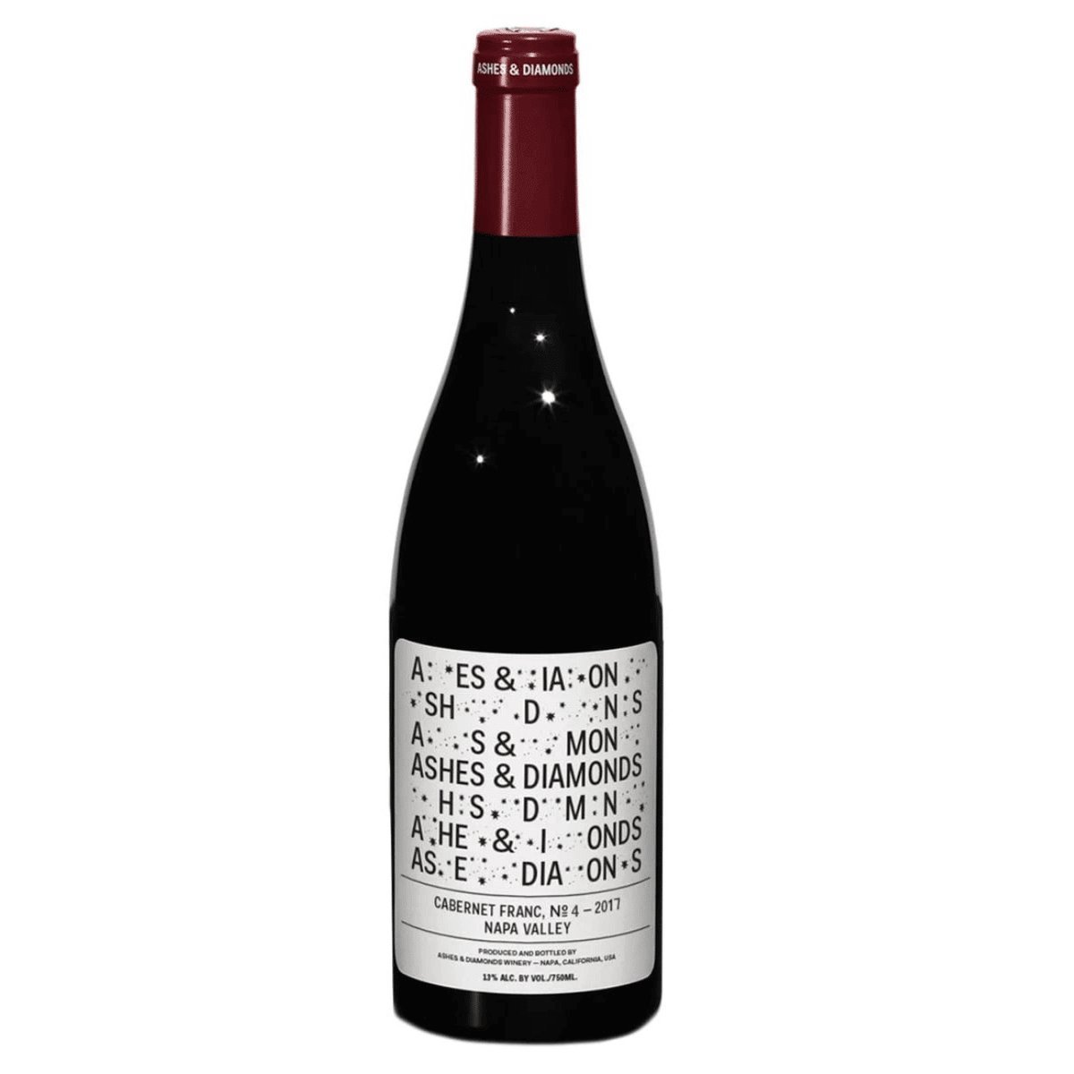 Ashes & Diamonds Napa Valley Cabernet Franc No.4 2017 (6 Bottles) Napa Valley — wine from Australia