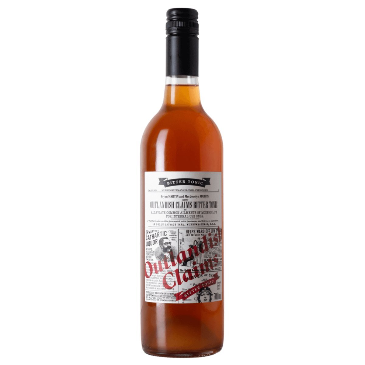 Outlandish Claims Bitter Tonic Rosé (12 Bottles) Canberra, Australia — wine from Australia