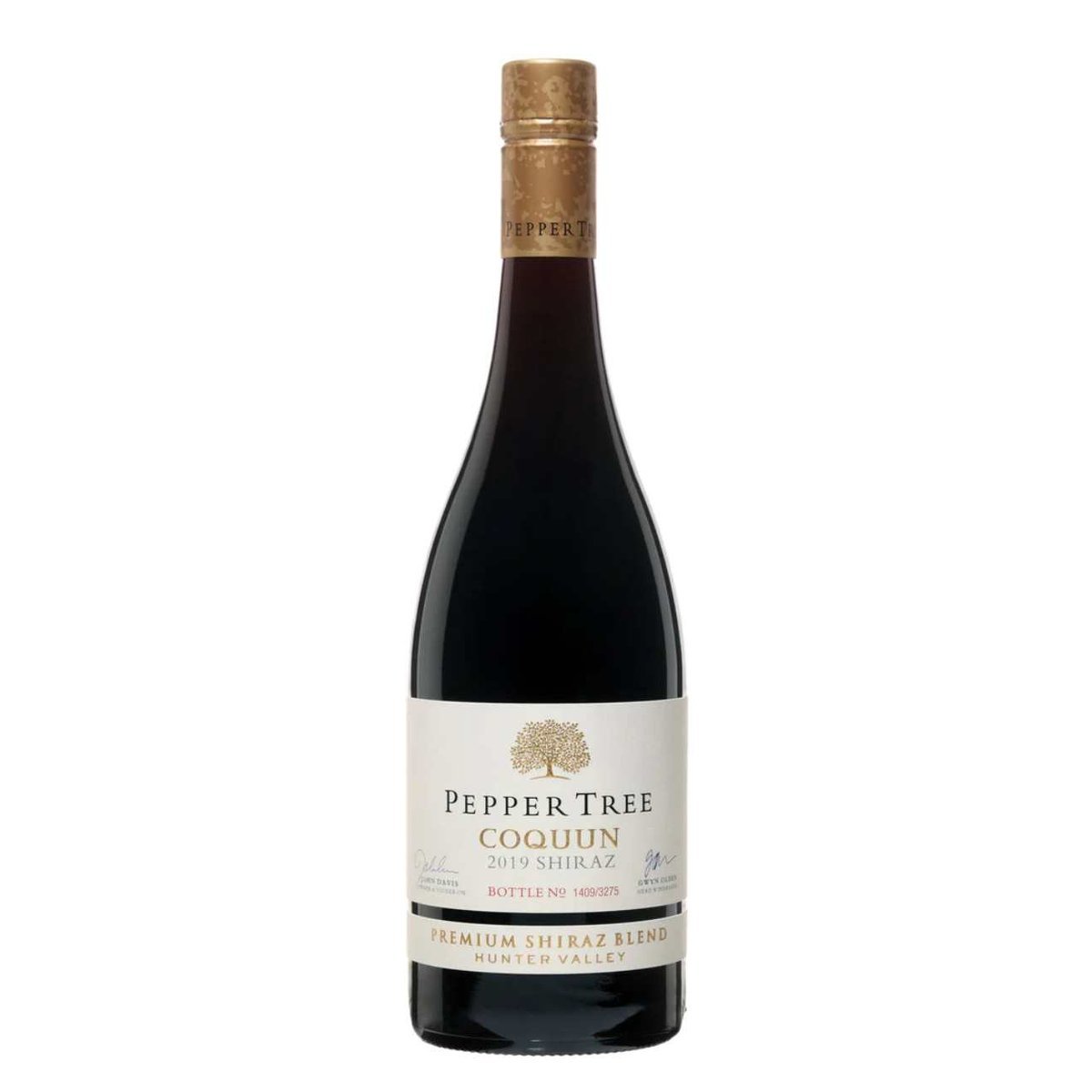 Pepper Tree ‘Coquun’ Platinum Shiraz Blend 2018/2019 (12 Bottles) Hunter Valley, NSW — wine from Australia