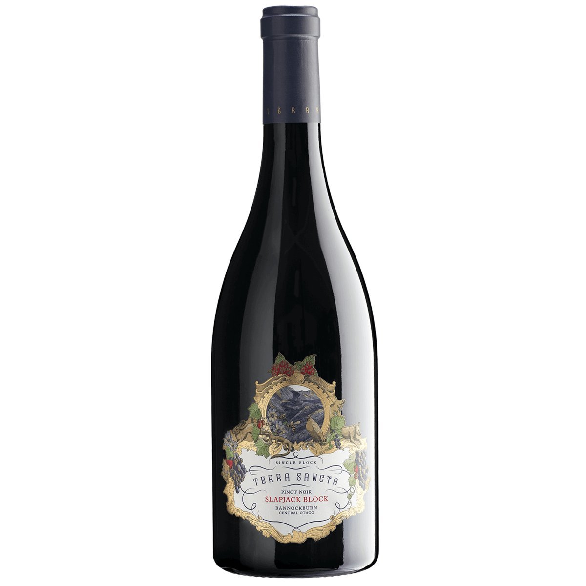 Terra Sancta Slapjack Block Pinot Noir 2021/2022 (6 Bottles) Bannockburn, Central Otago, NZ — wine from Australia