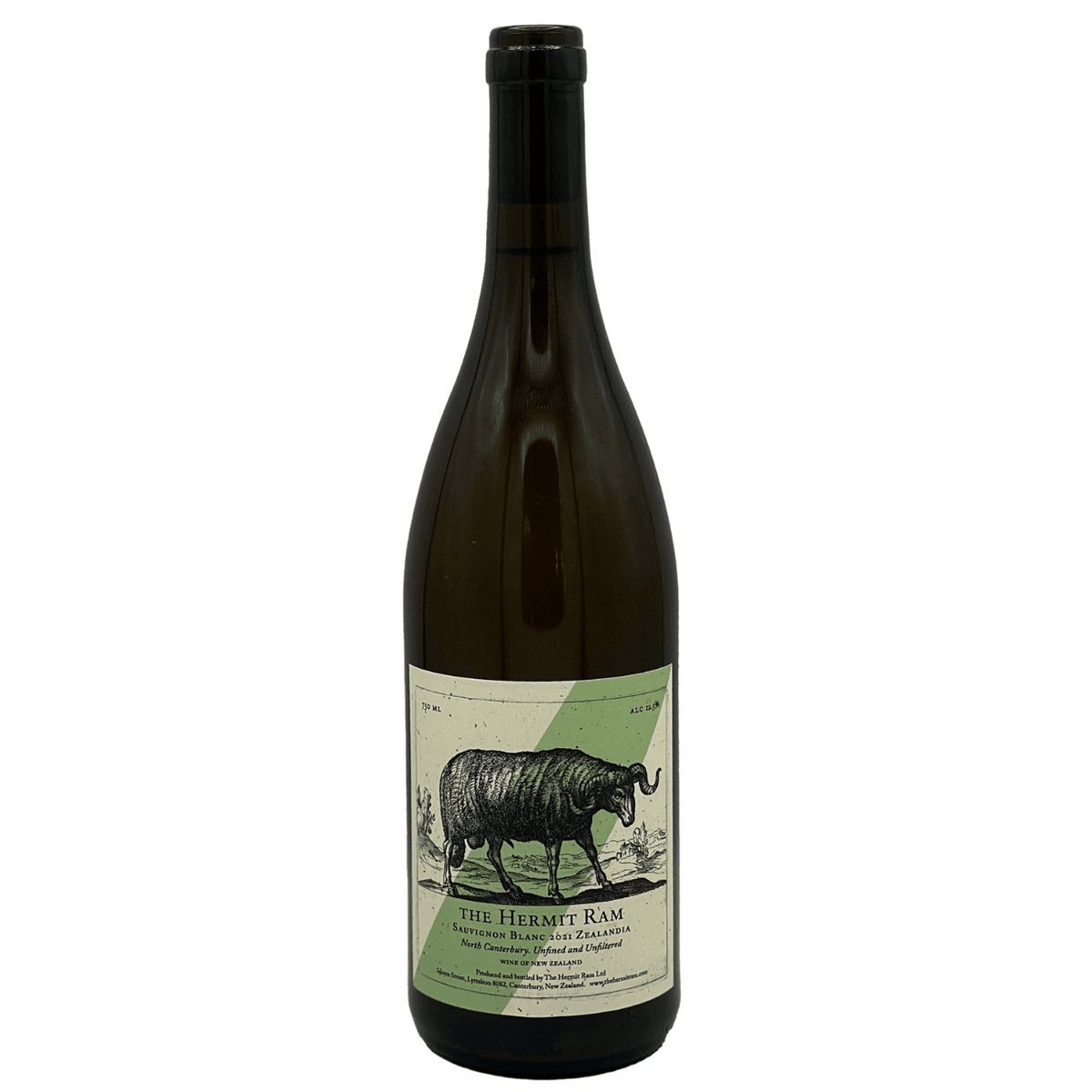 The Hermit Ram Skin Fermented “Zealandia” Sauvignon Blanc 2021 (12 Bottles) Wairarapa — wine from Australia