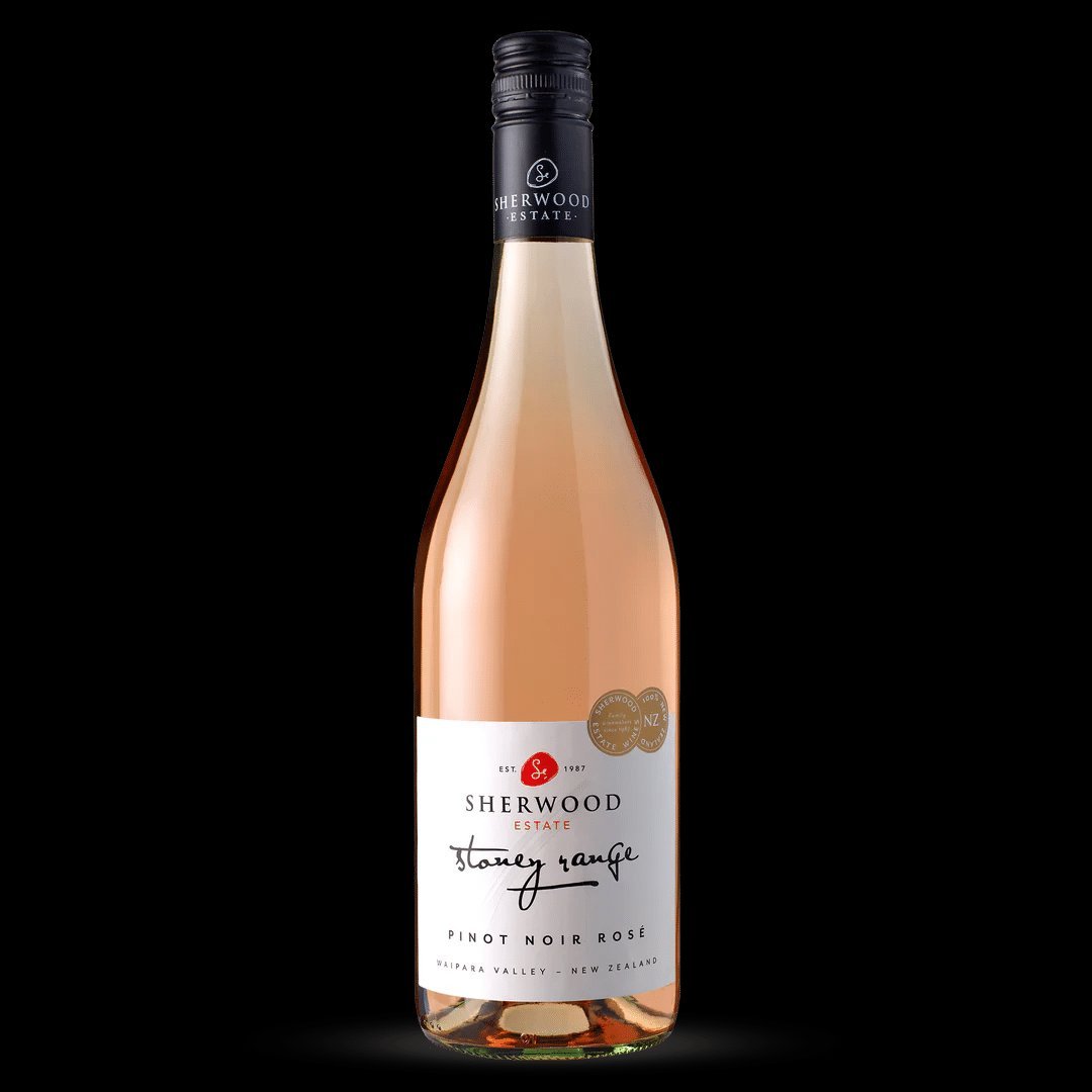 Sherwood Estate Wines "Stoney Range" Pinot Noir Rosé 2023 (12 Bottles) Waipara, New Zealand — wine from Australia