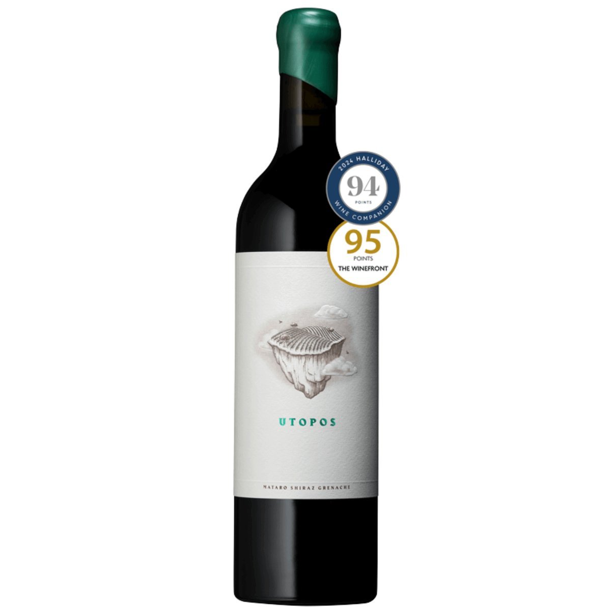 Utopos Grenache Shiraz Mataro 2022 (6 Bottles) Barossa Valley, SA — wine from Australia