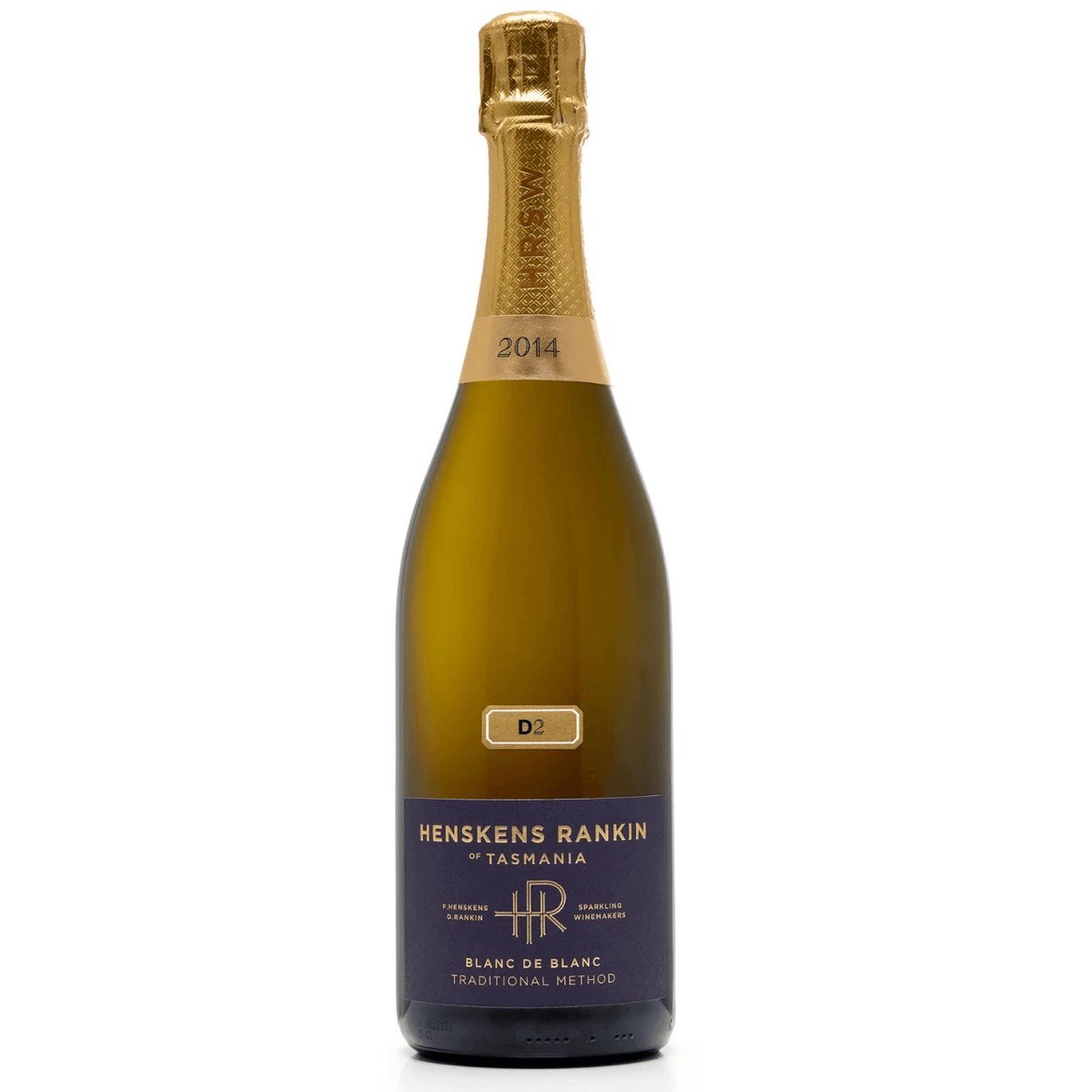 Henskens Rankin D2 Blanc de Blanc 2014 (6 Bottles) Tasmania — wine from Australia