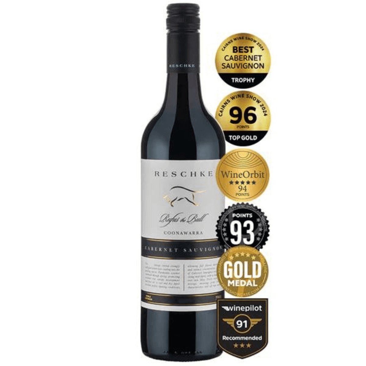 Reschke Rufus the Bull Cabernet Sauvignon 2021 (6 Bottles) Coonawarra — wine from Australia