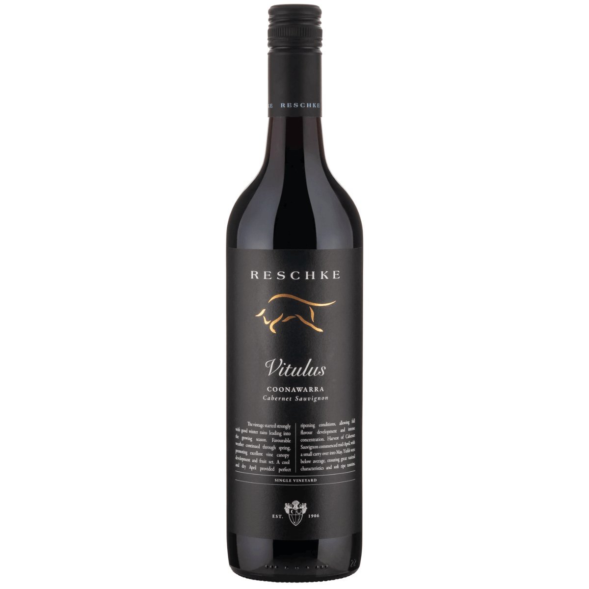Reschke Vitulus Cabernet Sauvignon 2020 (6 Bottles) Coonawarra, SA — wine from Australia