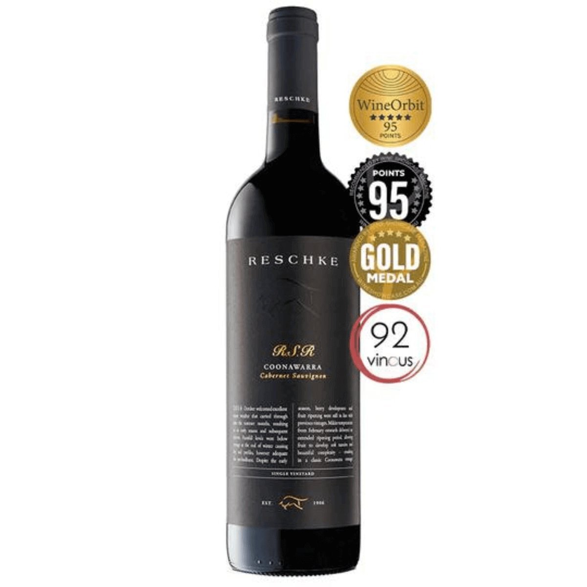 Reschke R.S.R Cabernet Sauvignon 2020 (6 Bottles) Coonawarra — wine from Australia