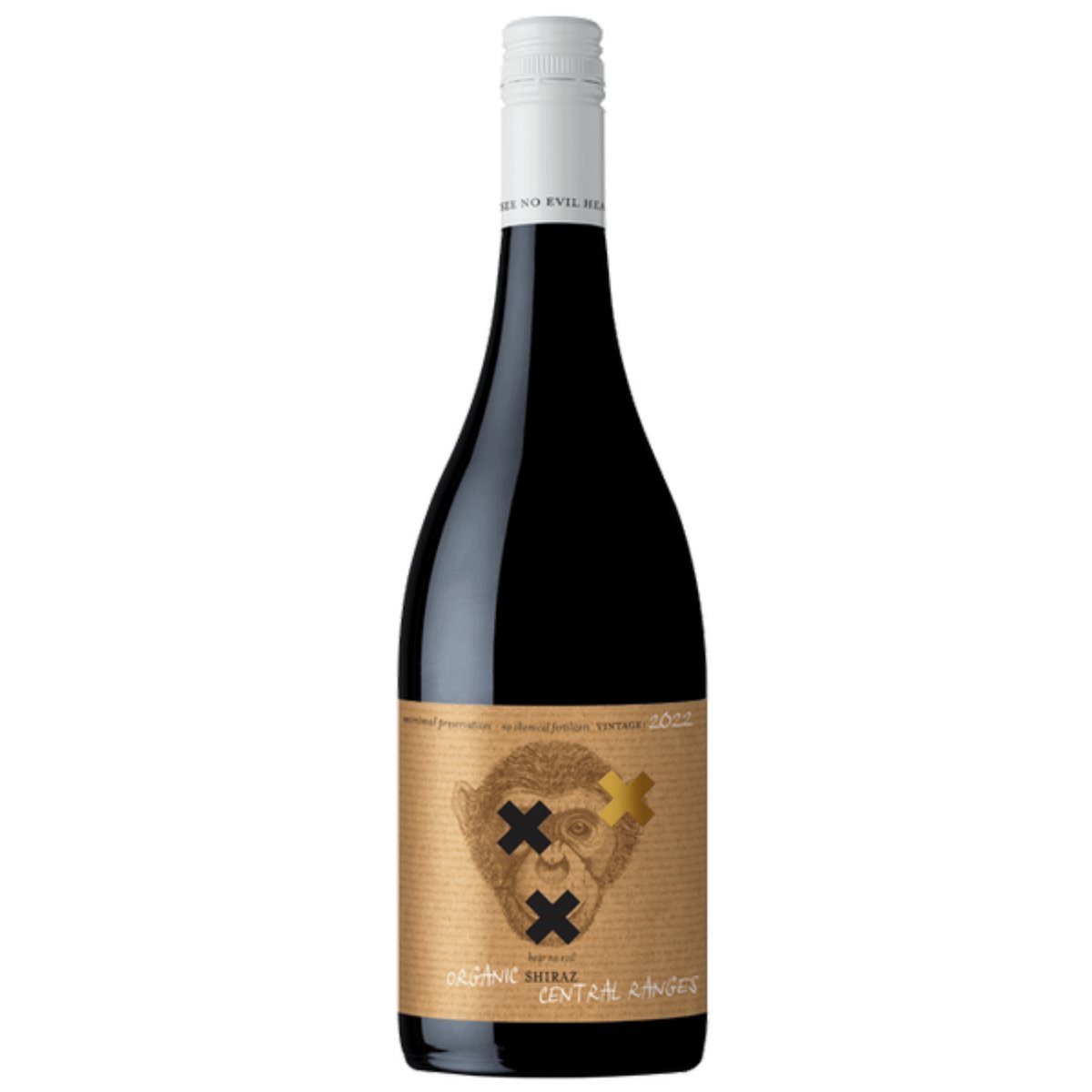 No Evil Shiraz Organic (12 Bottles) Central Ranges, SA — wine from Australia