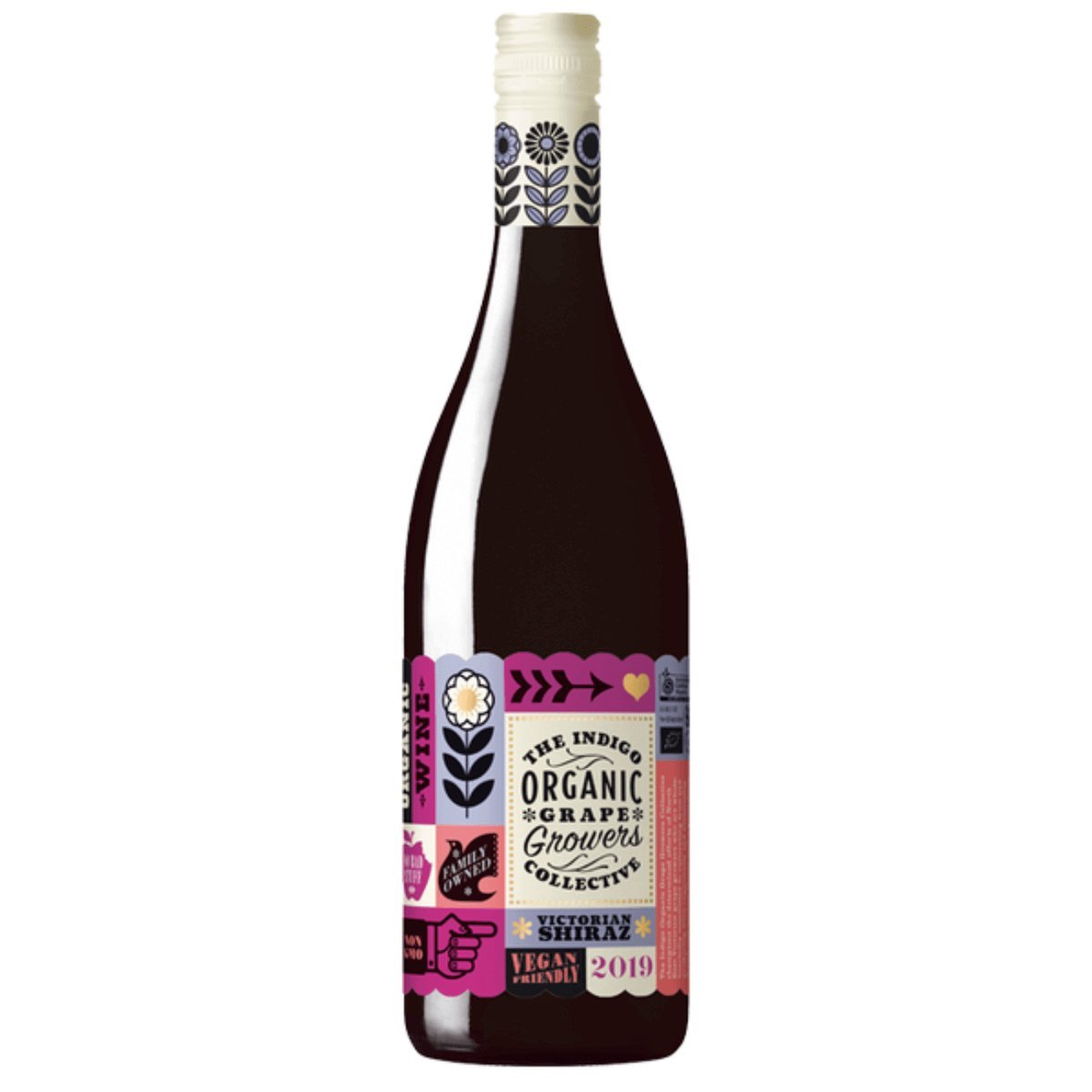 Indigo Organic Shiraz 2019 (12 Bottles) Glenrowan, VIC — wine from Australia